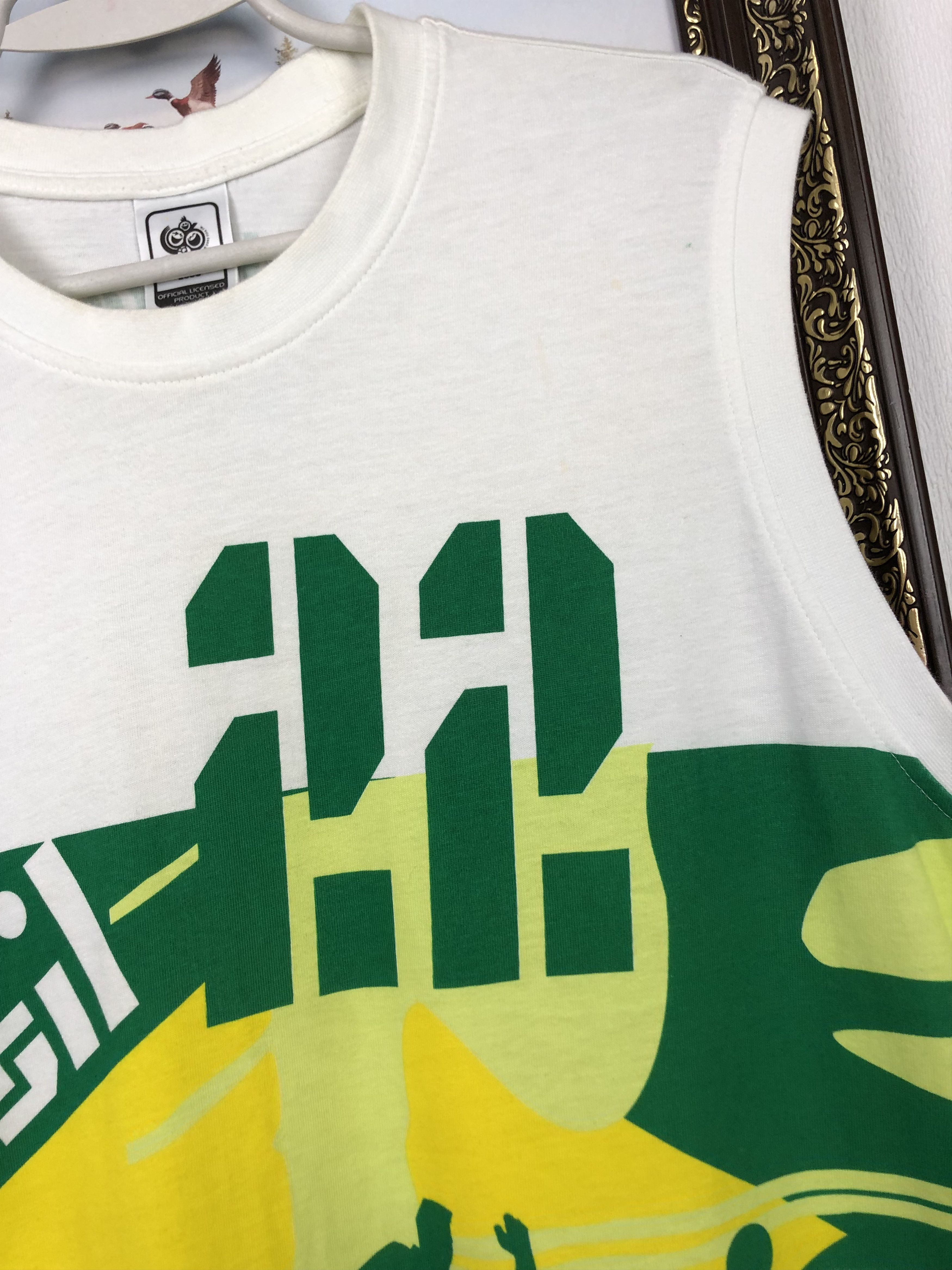 Adidas Vintage World Cup Brazil #22 Kaka Football Vest Tee Hype Size US XL / EU 56 / 4 - 5 Thumbnail