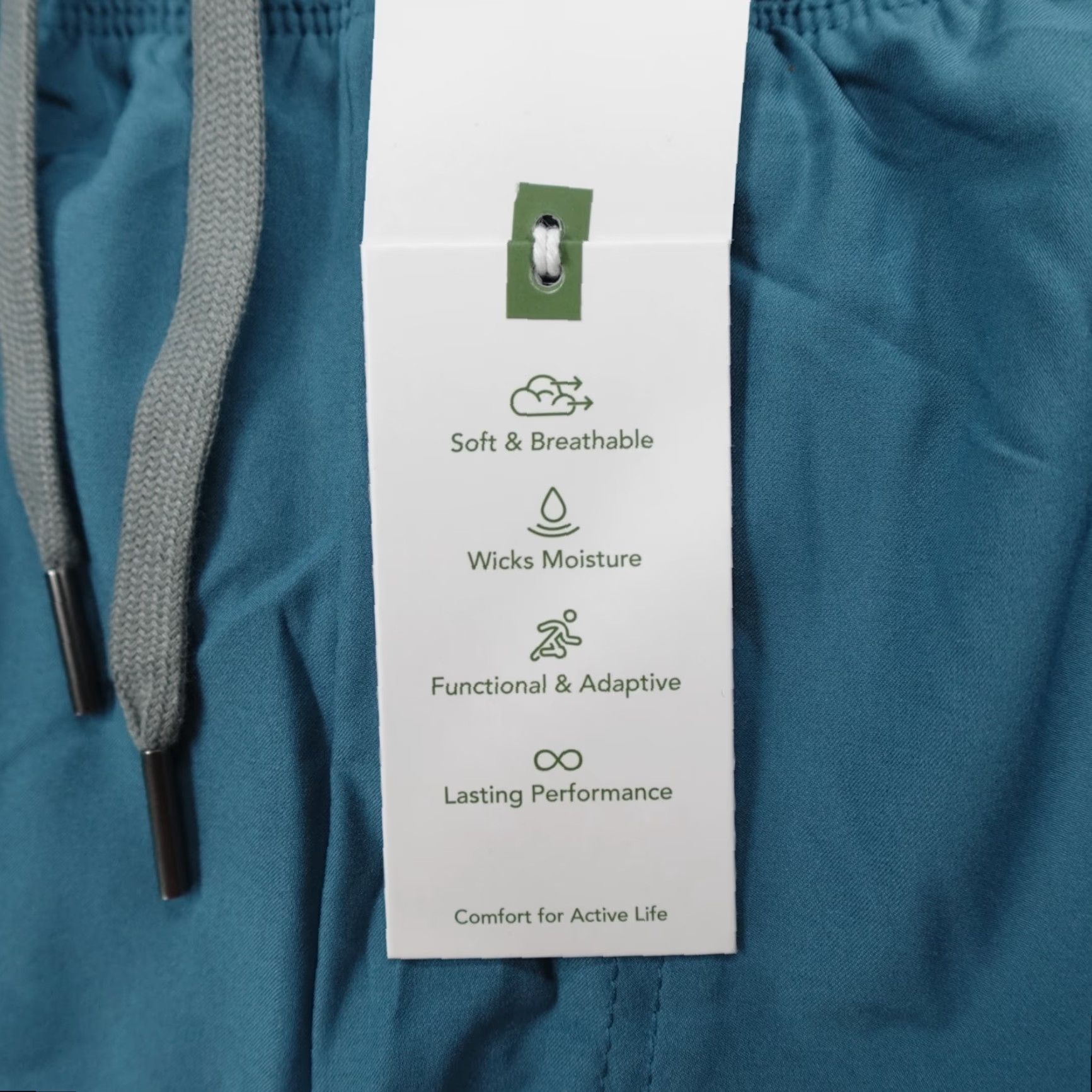 Vintage tasc Performance Recess 5" Run Shorts Lined Blue Ridge TM641-467 Men's Size XL Blue Athletic Pockets Moisture Wicking Lightweight Easy Care Size US 35 - 2 Thumbnail