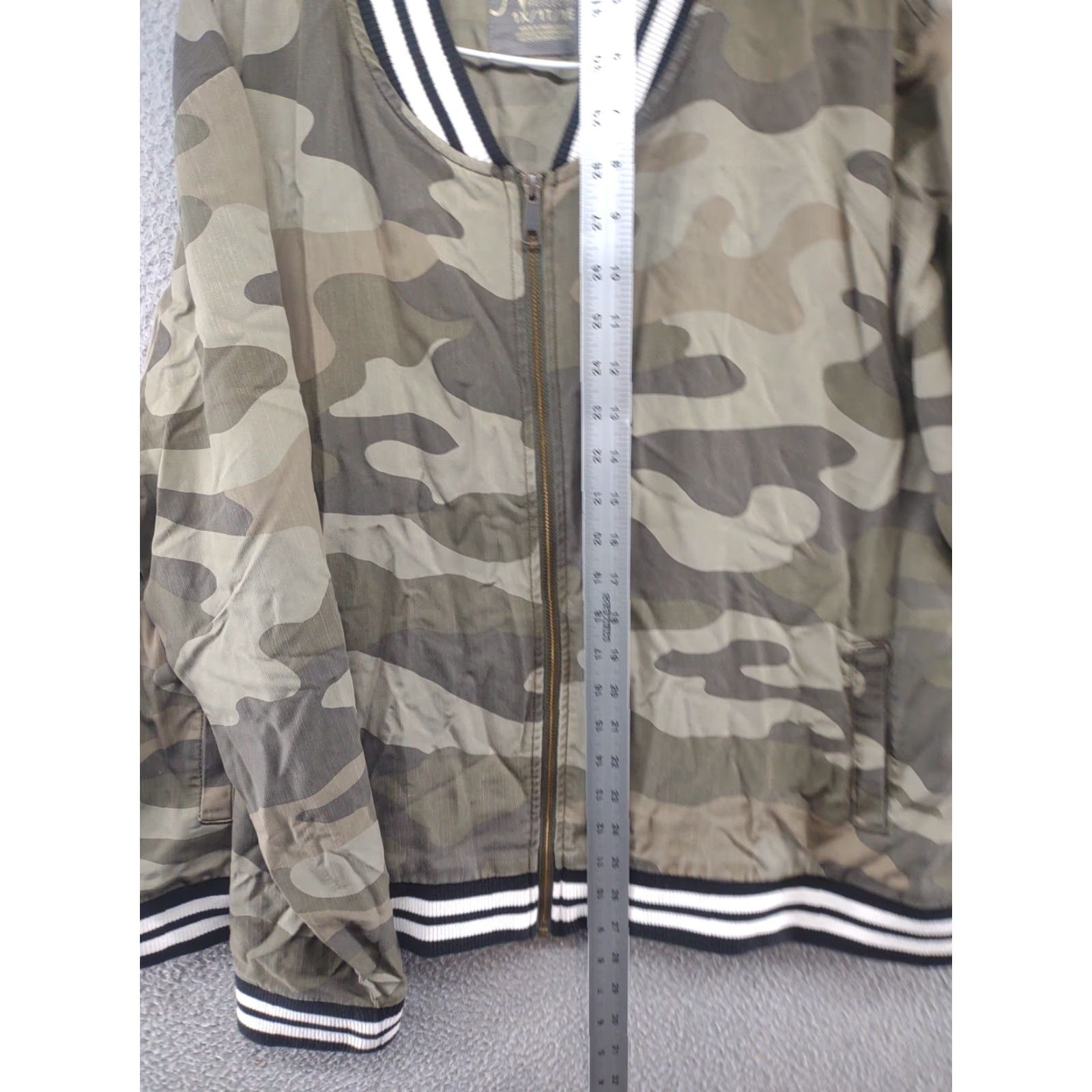 Vintage Natural Reflections Women's Camouflage Full Zip Jacket 1X Green Cotton Lining Plus Size Jacket Womens Camouflage 90s? Size XL / US 12-14 / IT 48-50 - 6 Thumbnail