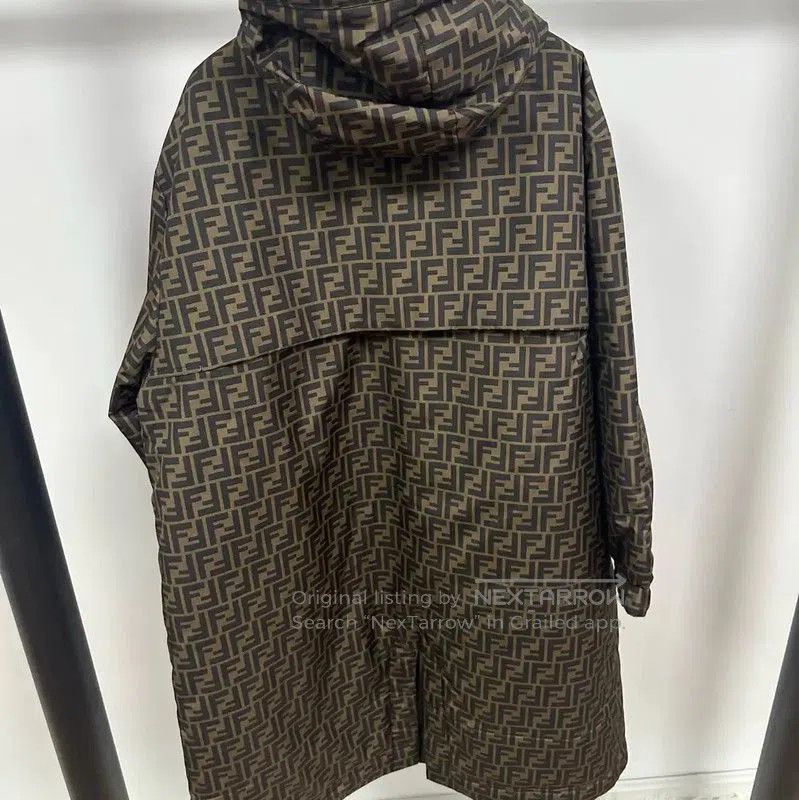 Fendi Fendi Brown Polyester Women's Coat Size L . Size L / US 10 / IT 46 - 2 Thumbnail