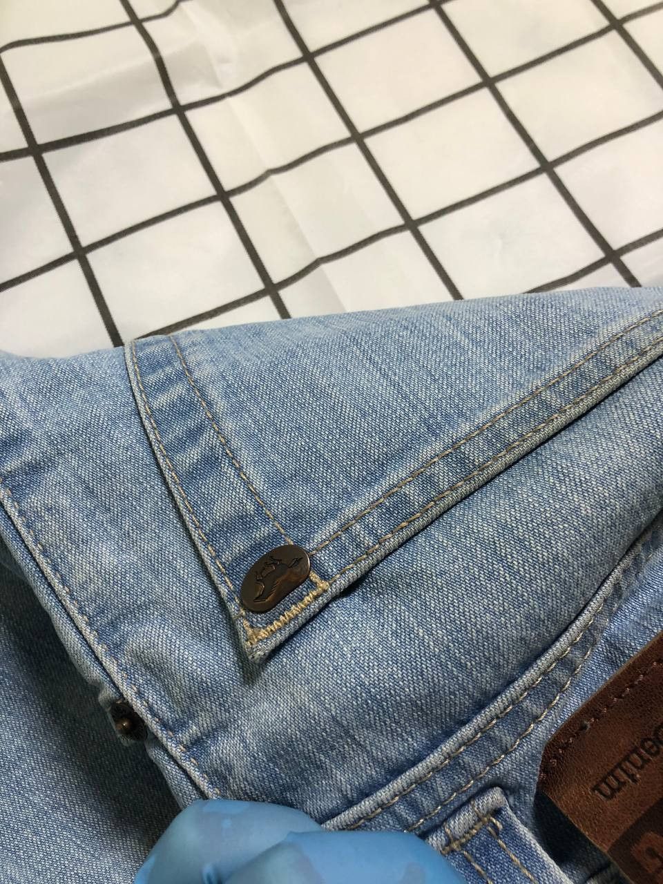 Mustang Mustang Denim Jeans: High Waisted Distressed Blue Size US 34 / EU 50 - 20 Thumbnail
