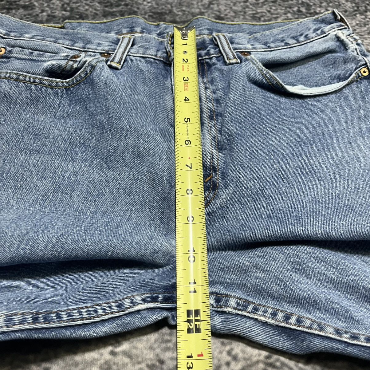 Levi's Vintage Levi's 505 Grunge Skater 2000s Blue Jeans 35x32 Size US 35 - 16 Thumbnail