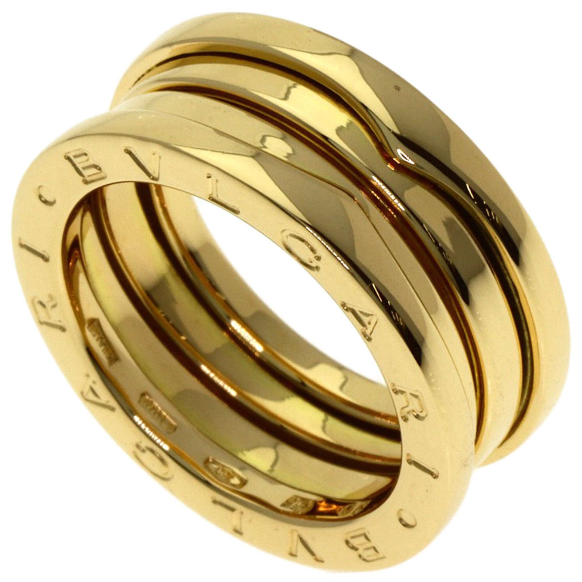 Bvlgari Bulgari B-zero1 2-band ring #50, 18K yellow gold, women's BVLGARI Size ONE SIZE - 1 Thumbnail
