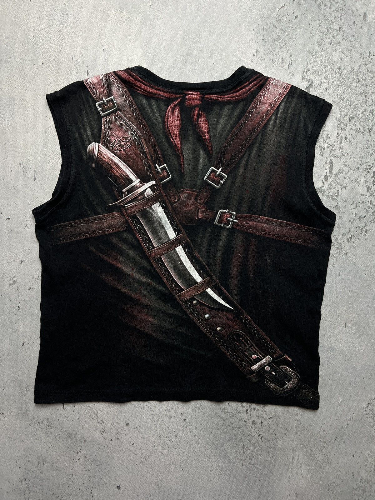 Band Tees Vintage y2k Spiral 3D Stalker Holster Wrap Zombie Bones Tee Size US M / EU 48-50 / 2 - 5 Thumbnail