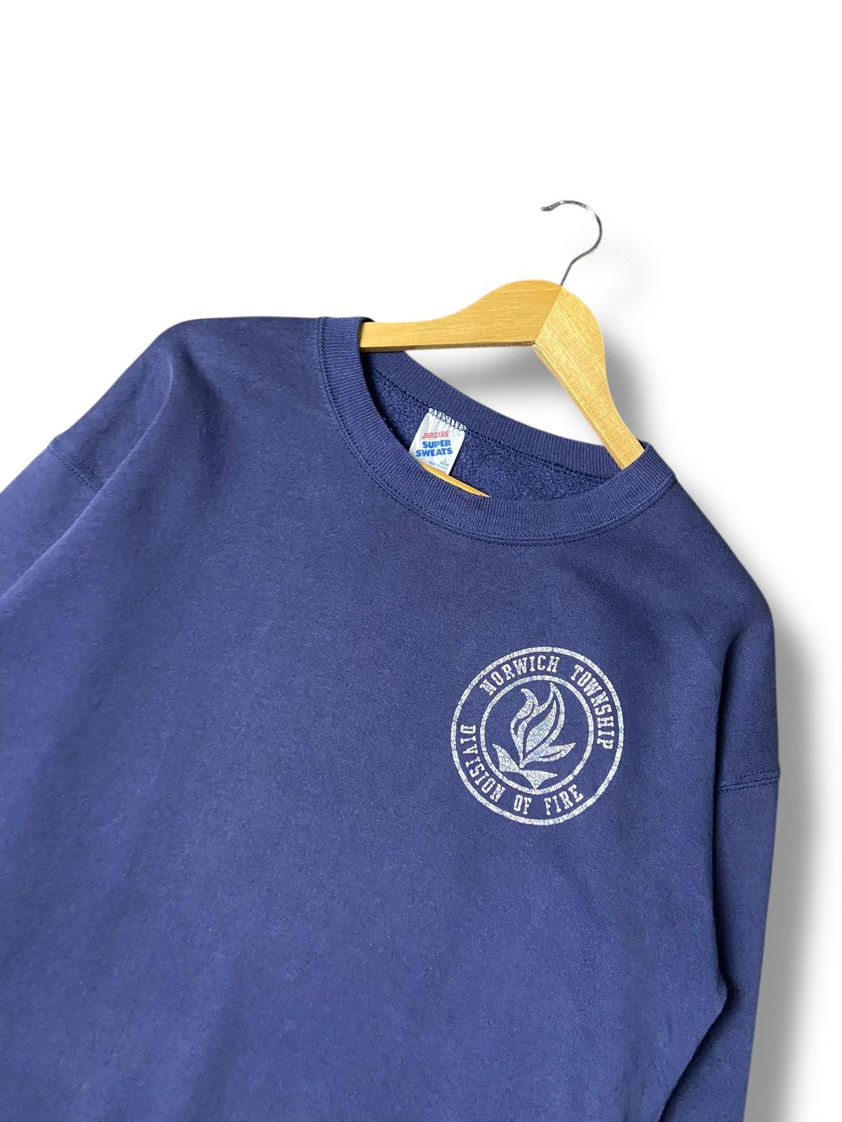 Jerzees Jerzees Super Sweats Crewneck Sweatshirt (170) Size US L / EU 52-54 / 3 - 3 Thumbnail