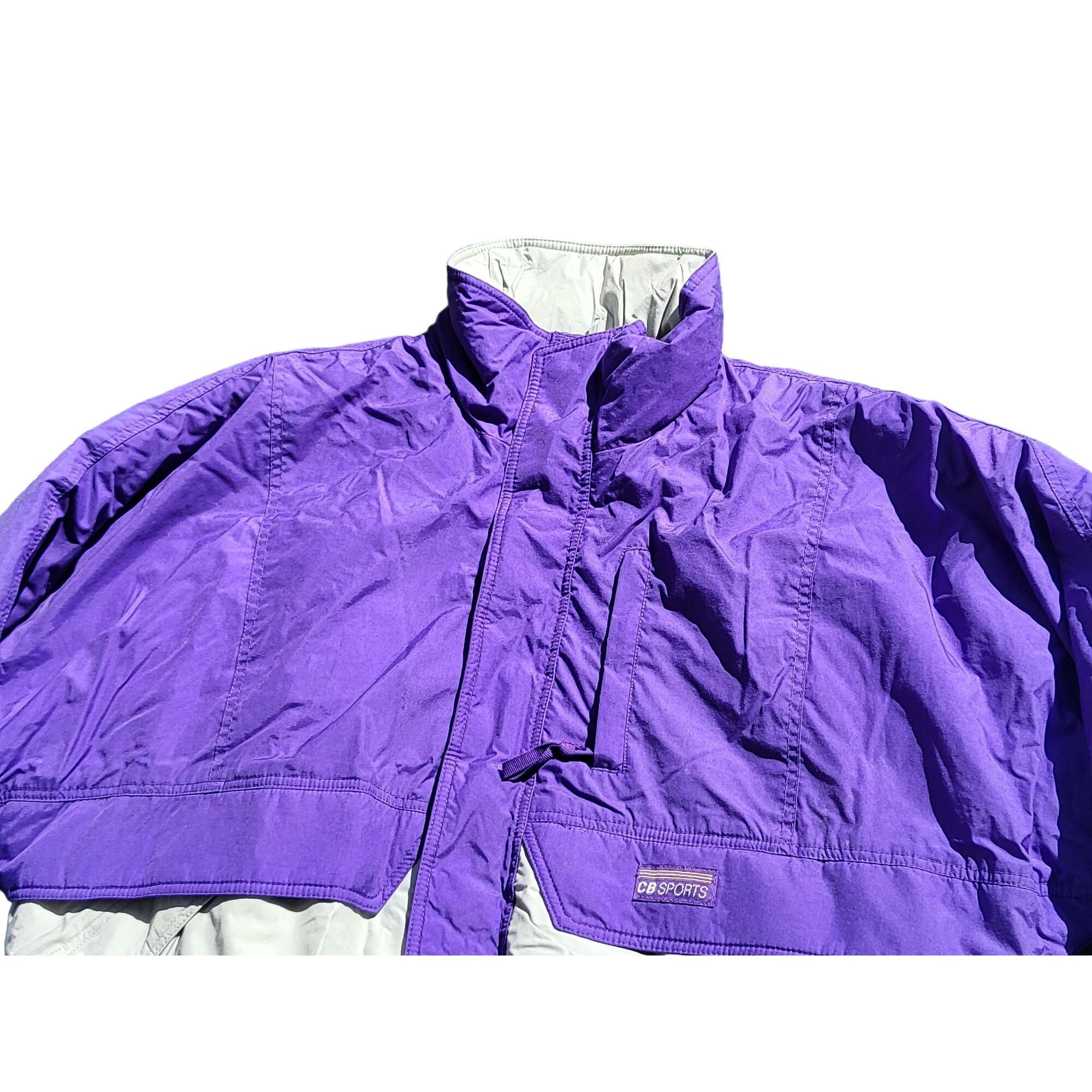 CB Sports Vintage CB Sports Insulated Winter Jacket Men Sz XL Purple G Size US XL / EU 56 / 4 - 2 Thumbnail