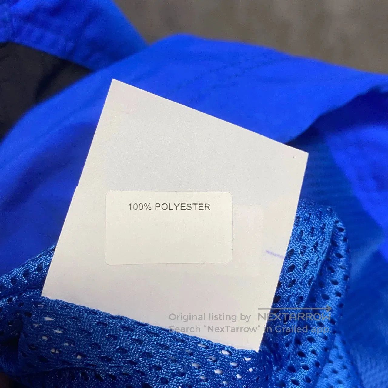 Balenciaga Balenciaga Blue Embroidered Logo Coach Jacket. Size US M / EU 48-50 / 2 - 5 Thumbnail