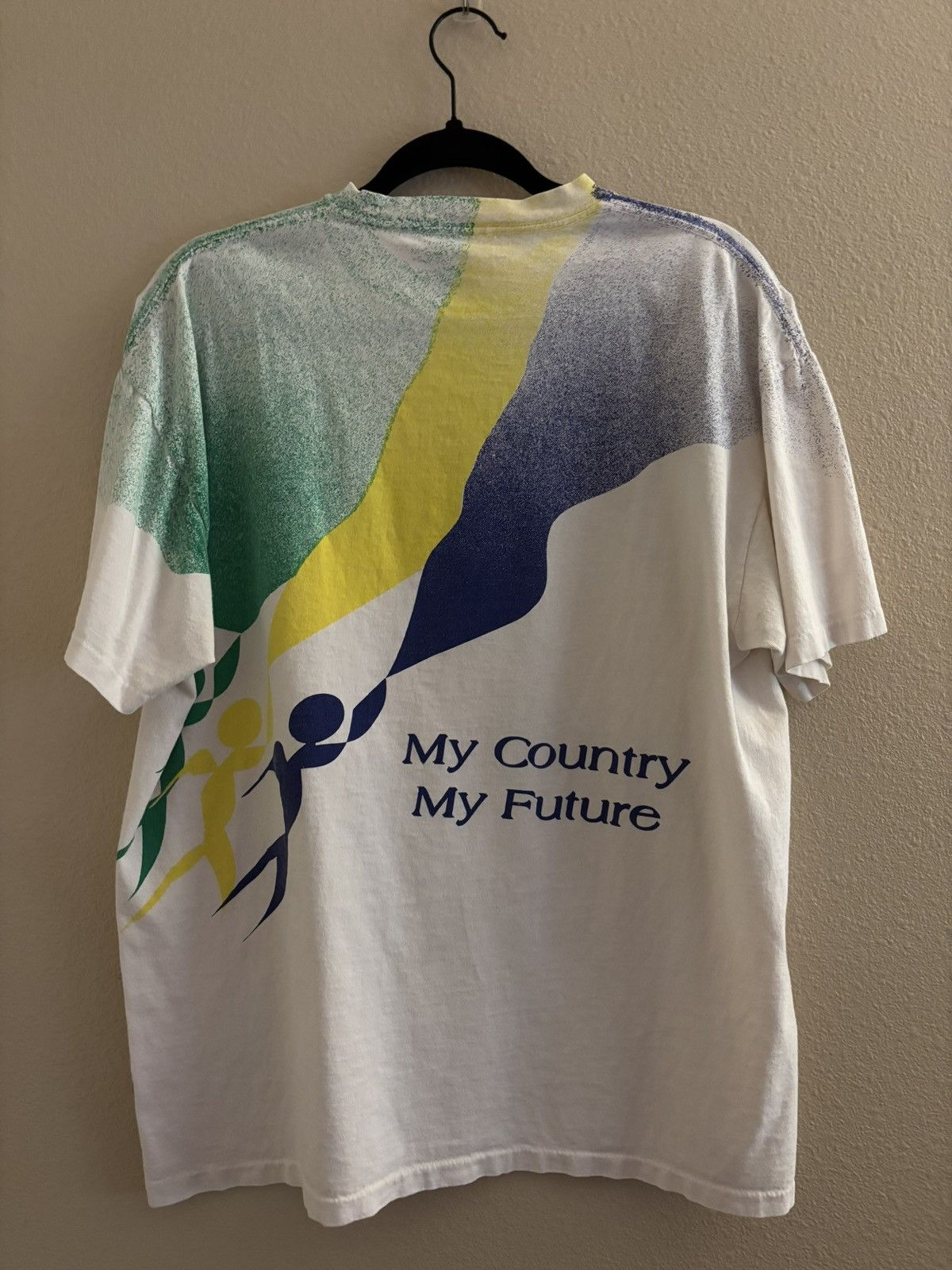 Vintage Rare Vintage 1998 AOP “My Country My Future” Tee M/L Size US M / EU 48-50 / 2 - 1 Thumbnail
