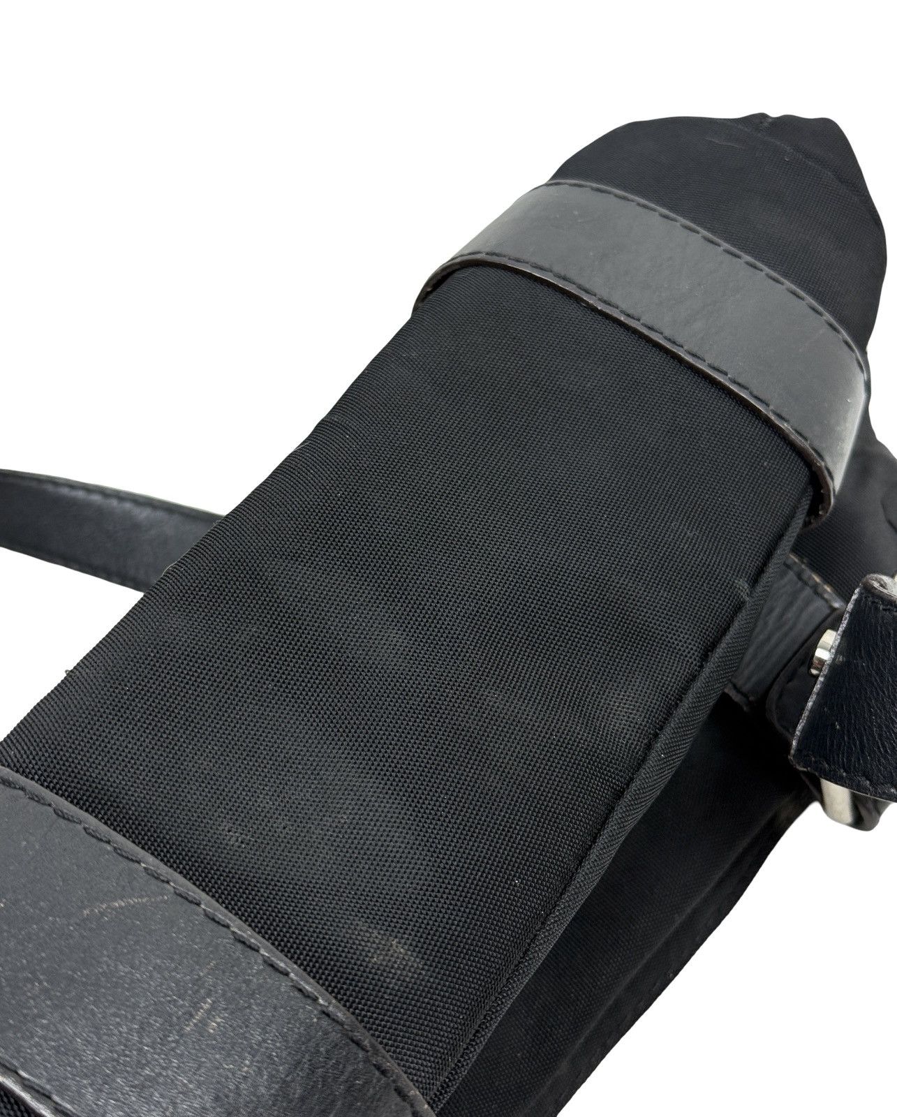 Versus Versace Versace Versus vintage nylon leather baguette bag Size ONE SIZE - 4 Thumbnail