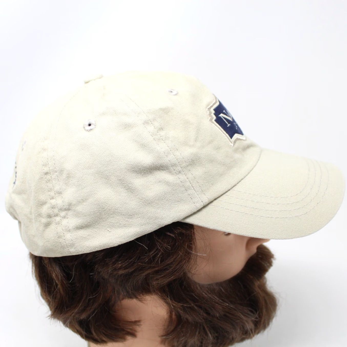 Nat Nast Nat Nast Hat Beige Adjustable 100% Cotton Shell Baseball Cap Men One Size Tan Cotton Baseball Cap Size ONE SIZE - 7 Thumbnail