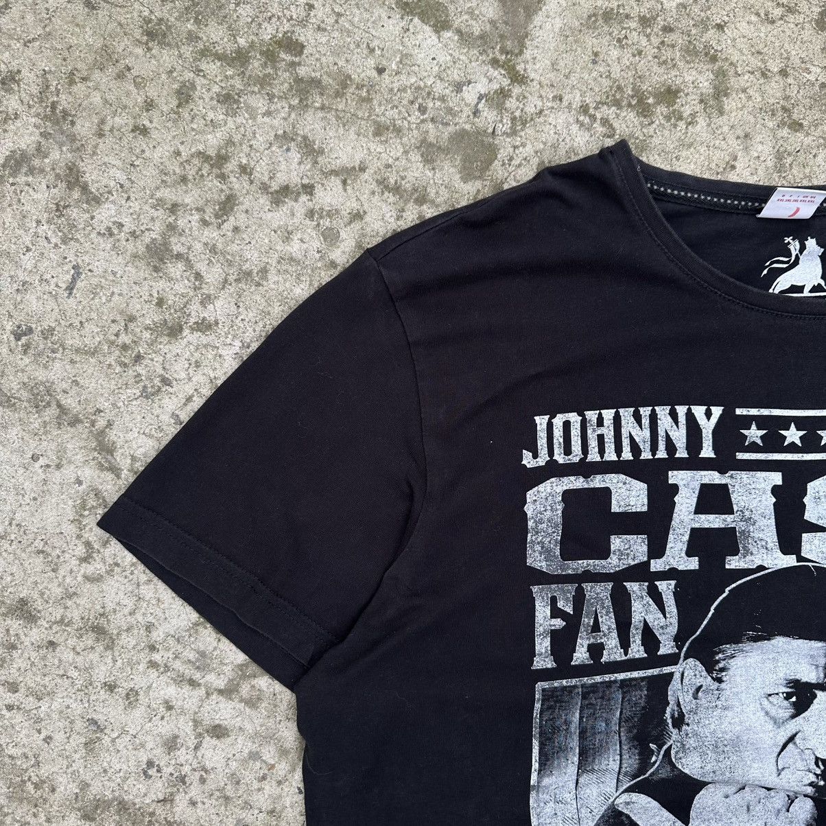 s.Oliver VTg Adult Johnny Cash Fan Club T-shirts Big Logo S.Oliver Size US XL / EU 56 / 4 - 3 Thumbnail