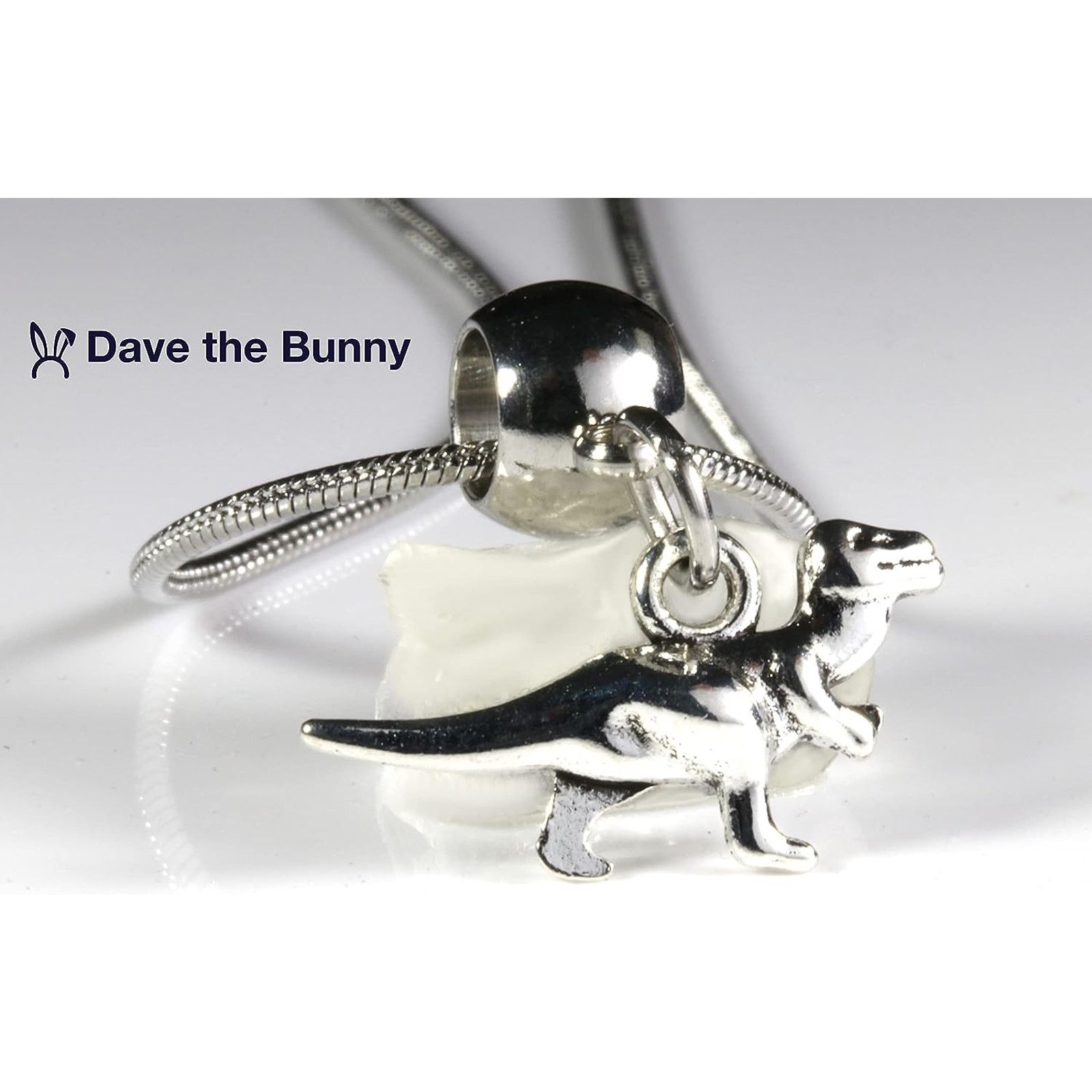 & Other Stories Trex Dinosaur Necklace - Dinosaur Stuff and Trex Accessories Size ONE SIZE - 5 Thumbnail