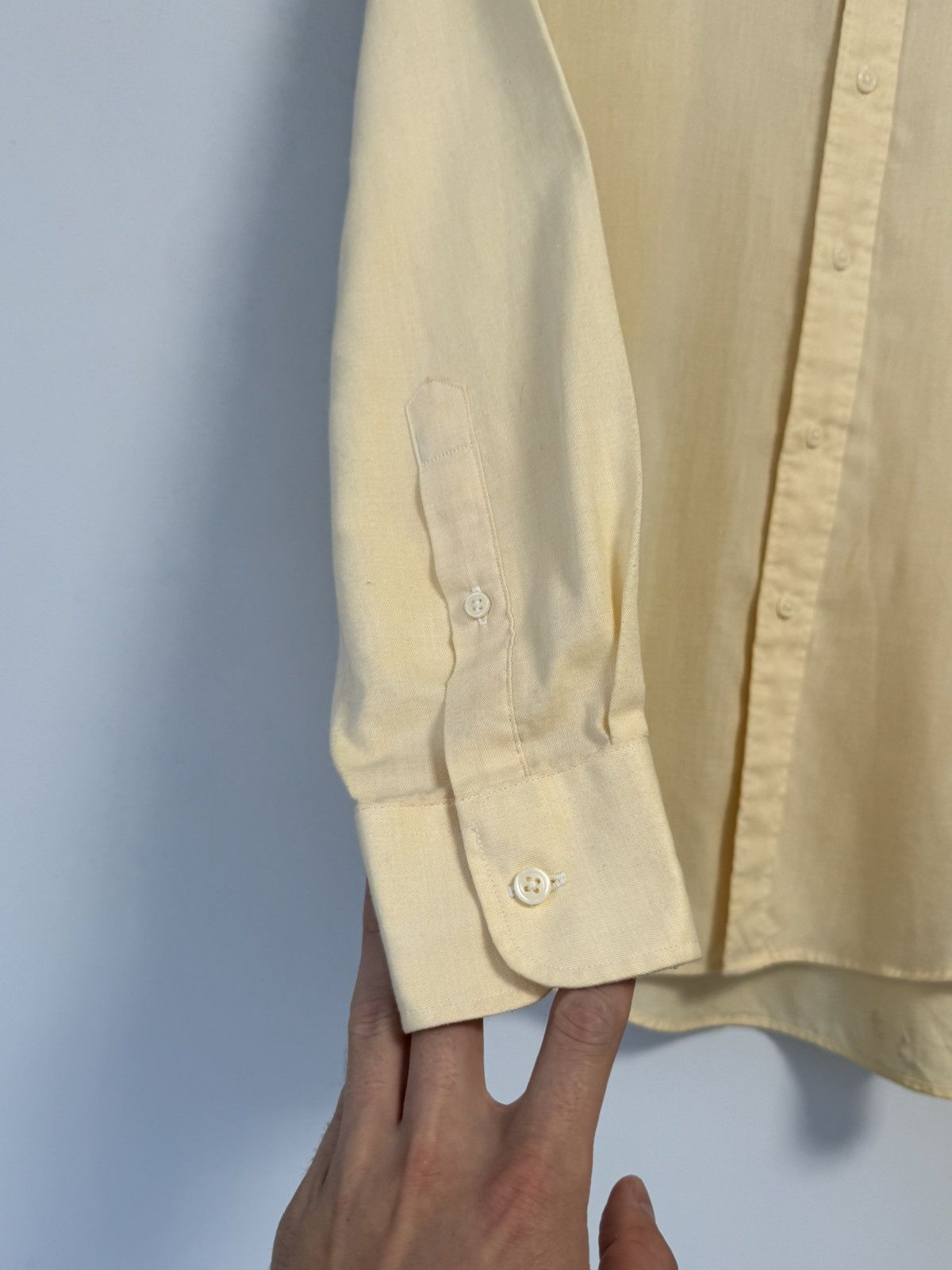 Yves Saint Laurent Yves Saint Laurent Button Up Shirt YSL Luxury Size US XL / EU 56 / 4 - 7 Thumbnail