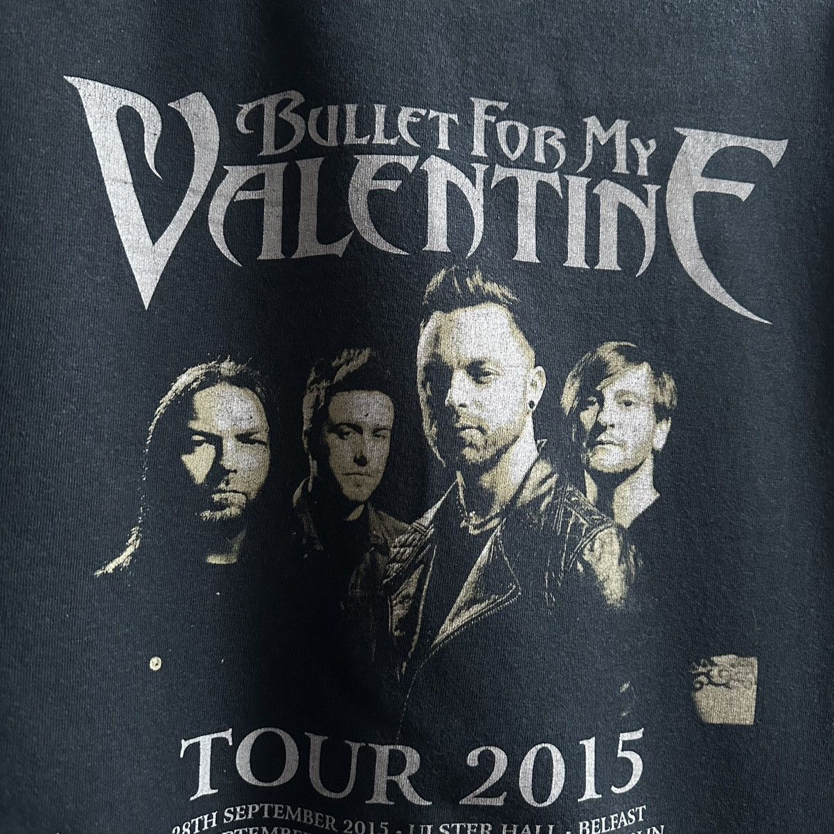 Band Tees × Vintage Vintage Bullet for My Valentine Tour Tee 2015 Size US M / EU 48-50 / 2 - 7 Thumbnail