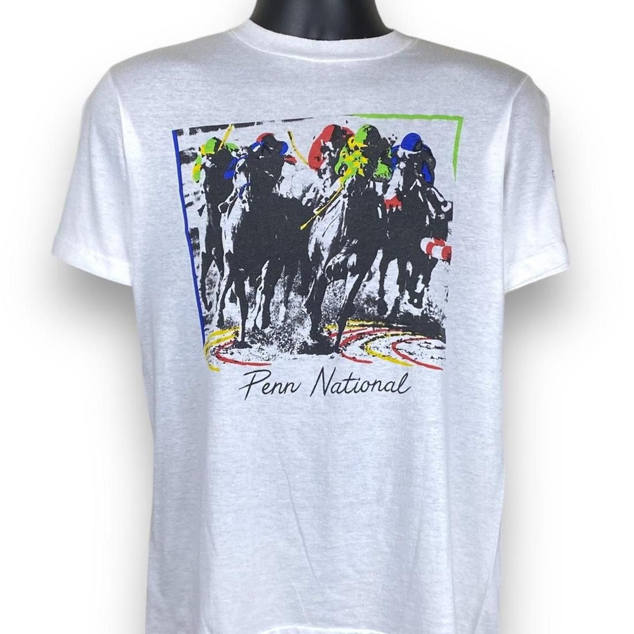 Vintage Vintage 90s National Horse Derby Racing Essential Tshirt | Grailed