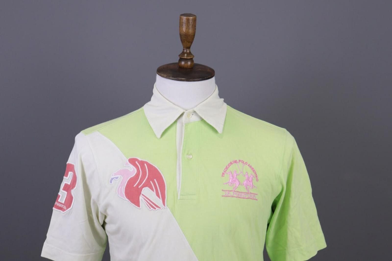 La Martina La Martina Multicolor Bird Careyes Polo Polo Shirt Size M Size US M / EU 48-50 / 2 - 3 Thumbnail