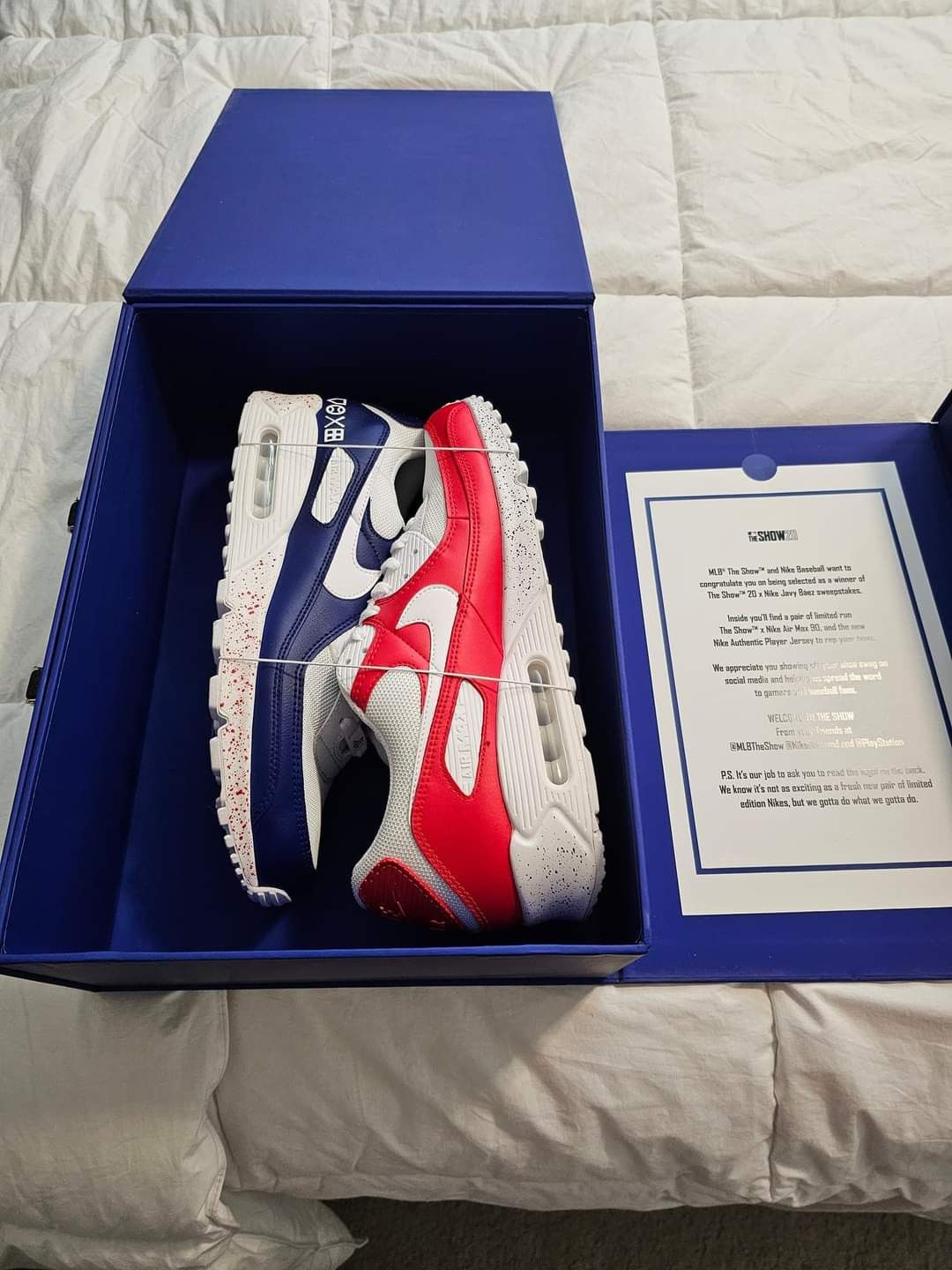Nike Nike Air Max 90 "The Show 20" Javy Baez Sweepstakes Size US 13 / EU 46 - 1 Thumbnail