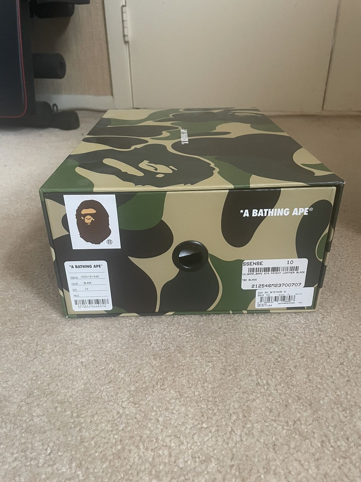 Bape Bape Bapesta Low ‘Camo Combo Black’ Size US 10 / EU 43 - 2 Thumbnail