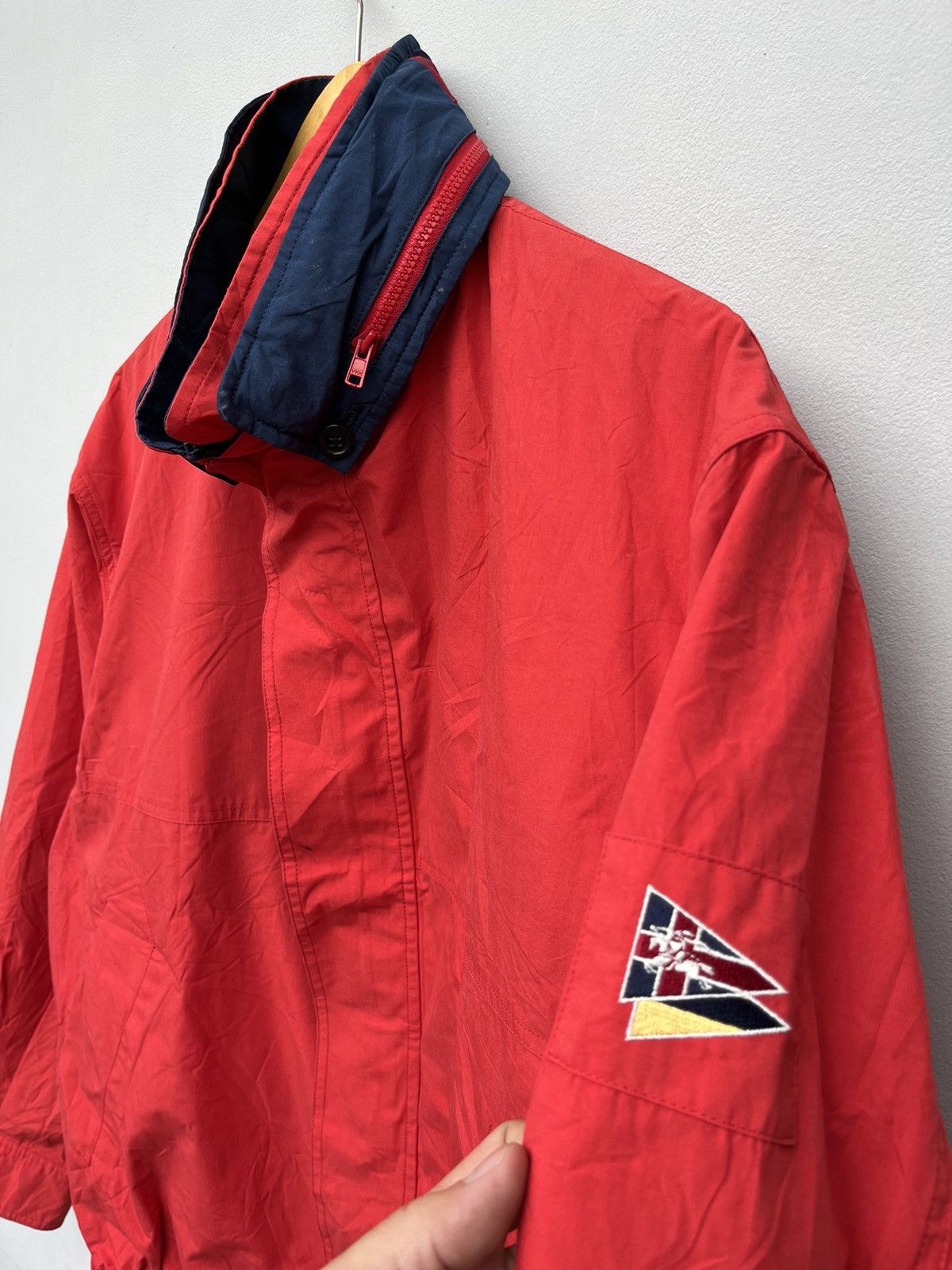 Burberry × Vintage Burberry Sports Vintage Logo Bomber Jacket Size US L / EU 52-54 / 3 - 6 Thumbnail