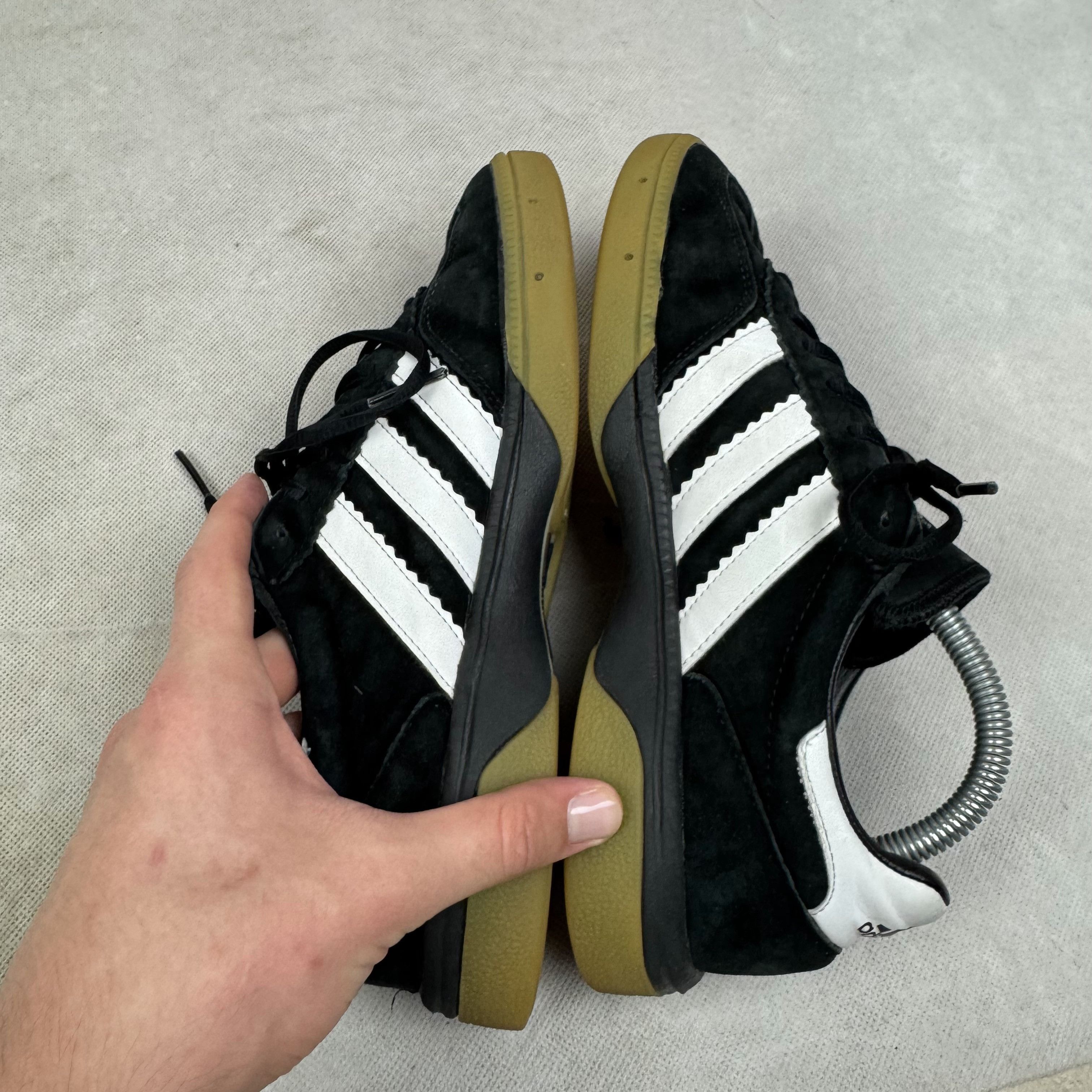Adidas Adidas Handball Spezial M18209 Men's Black White Shoes 7 Size US 7 / EU 40 - 3 Thumbnail