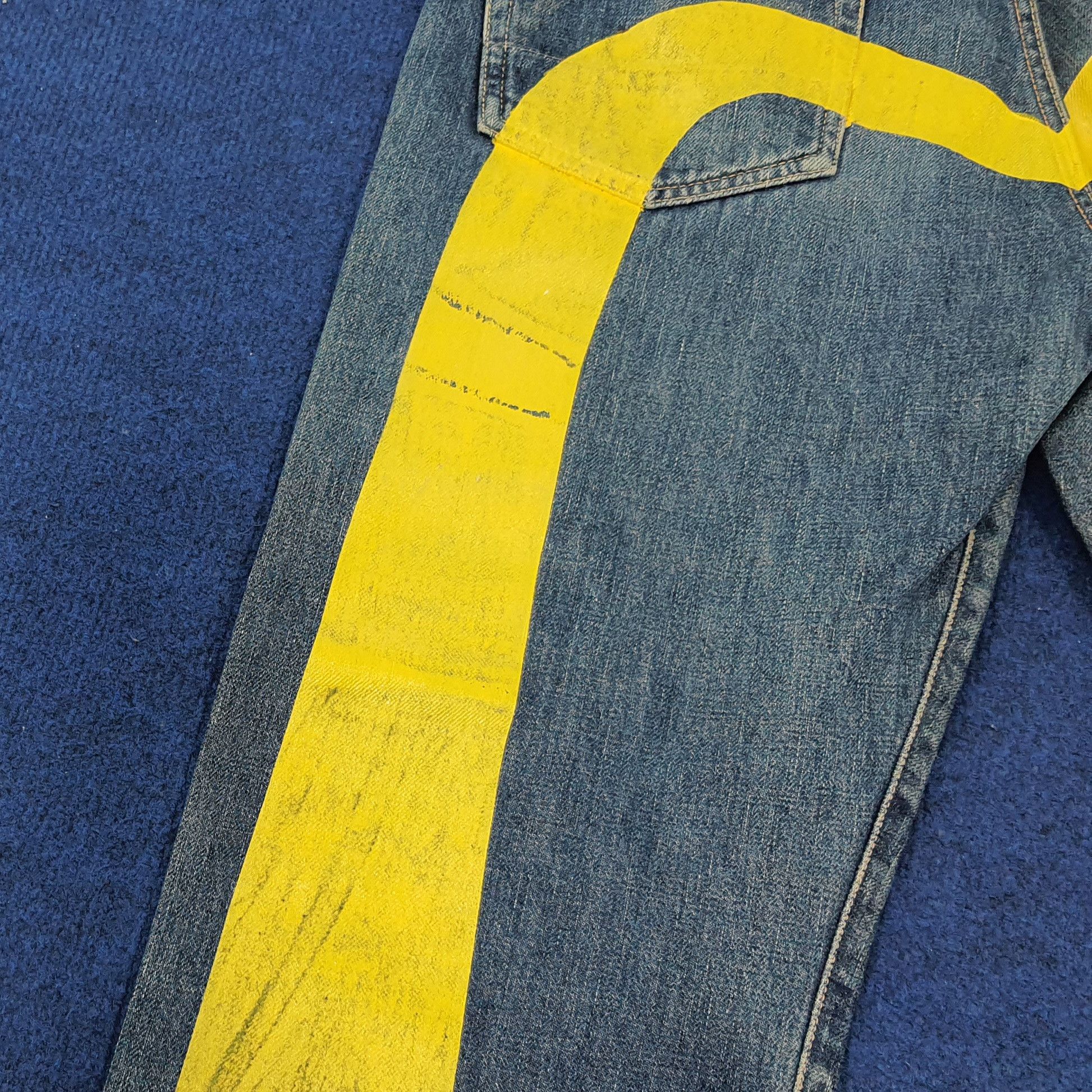 Evisu Vintage Evis Jeans Selvedge Custom Daicock Jeans C235N25 Size US 28 / EU 44 - 17 Thumbnail