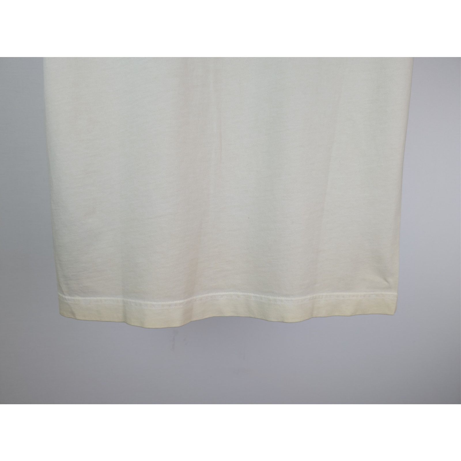 Palm Angels o1rshd1 Double Oversized LA T-Shirt in Off White / Yellow Size US XXL / EU 58 / 5 - 13 Thumbnail