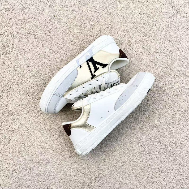 Louis Vuitton Louis Vuitton Charlie Lace-Up Fashion Sneakers -2508 Size US 5 / IT 35 - 4 Thumbnail