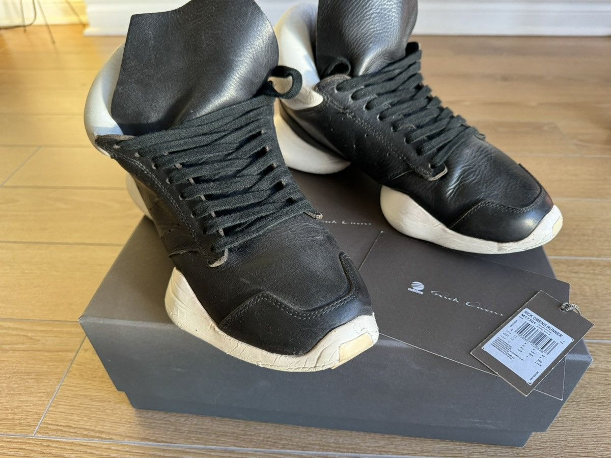Adidas × Rick Owens × Rick Owens Drkshdw Rick Owens Runner Size US 8.5 / EU 41-42 - 4 Thumbnail