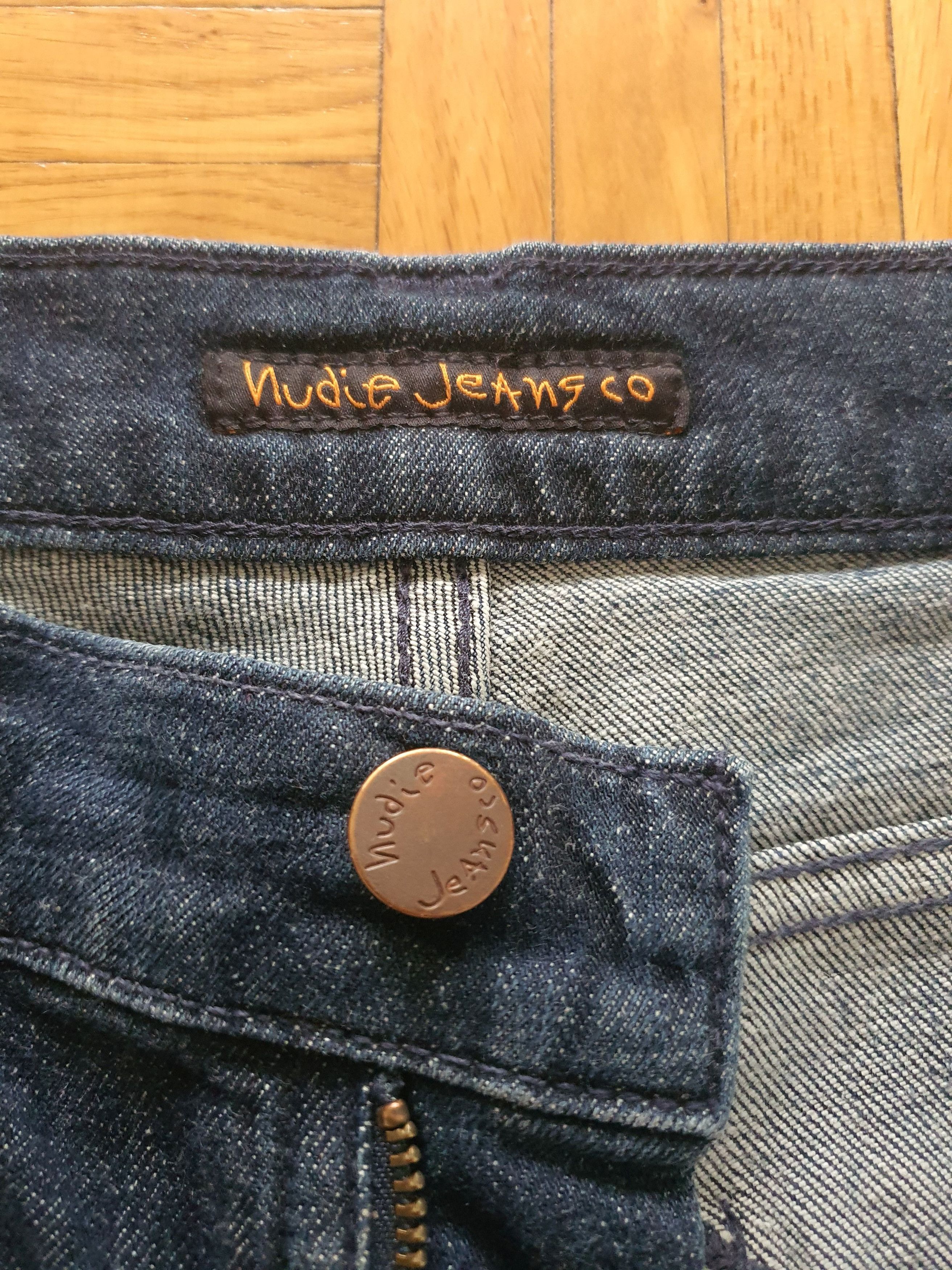 Nudie Jeans HIGH KAI (D0076) - Slim Fit Jeans - Unisex - W29 L28 (29x28) Size US 29 - 5 Thumbnail