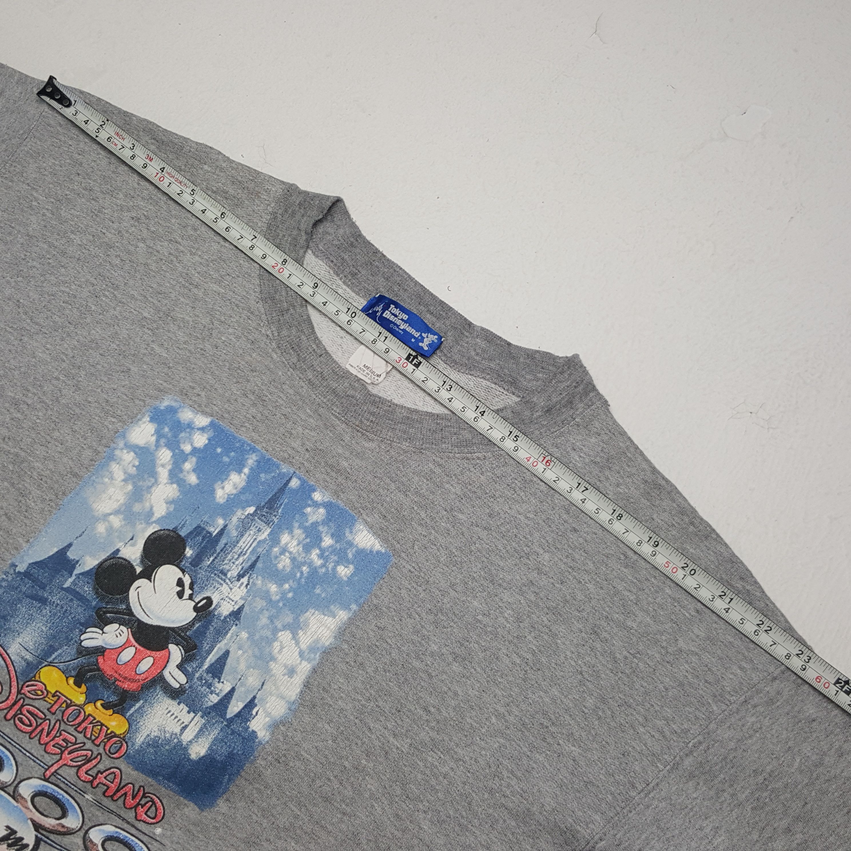 Disney × Mickey Mouse × Vintage Vintage Mickey Mouse Tokyo Disneyland Promo Sweatshirt Size US M / EU 48-50 / 2 - 6 Thumbnail