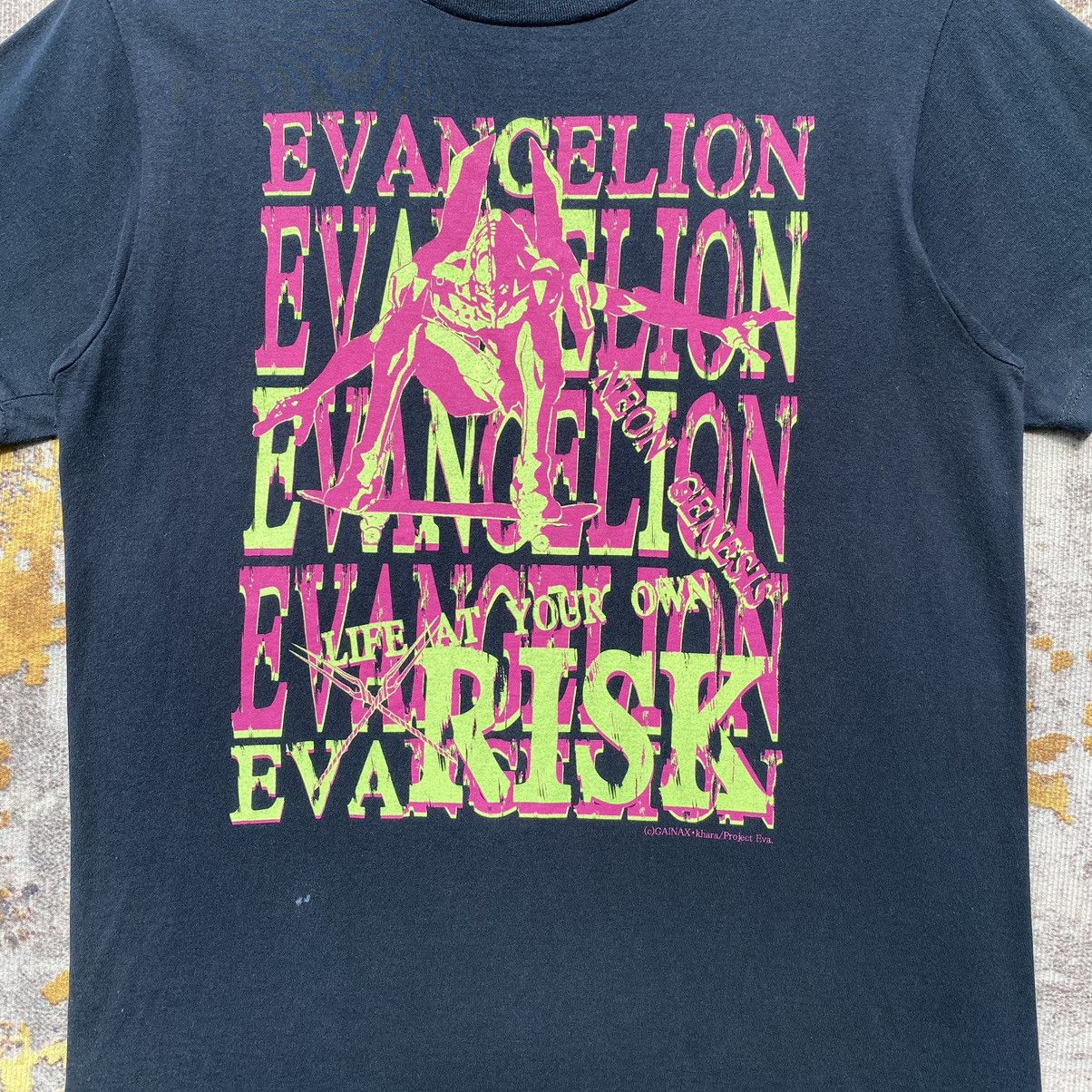Anime Vintage Anime Evangelion X Risk Tee©️Gainax.khara/Project Eva Size US S / EU 44-46 / 1 - 8 Thumbnail