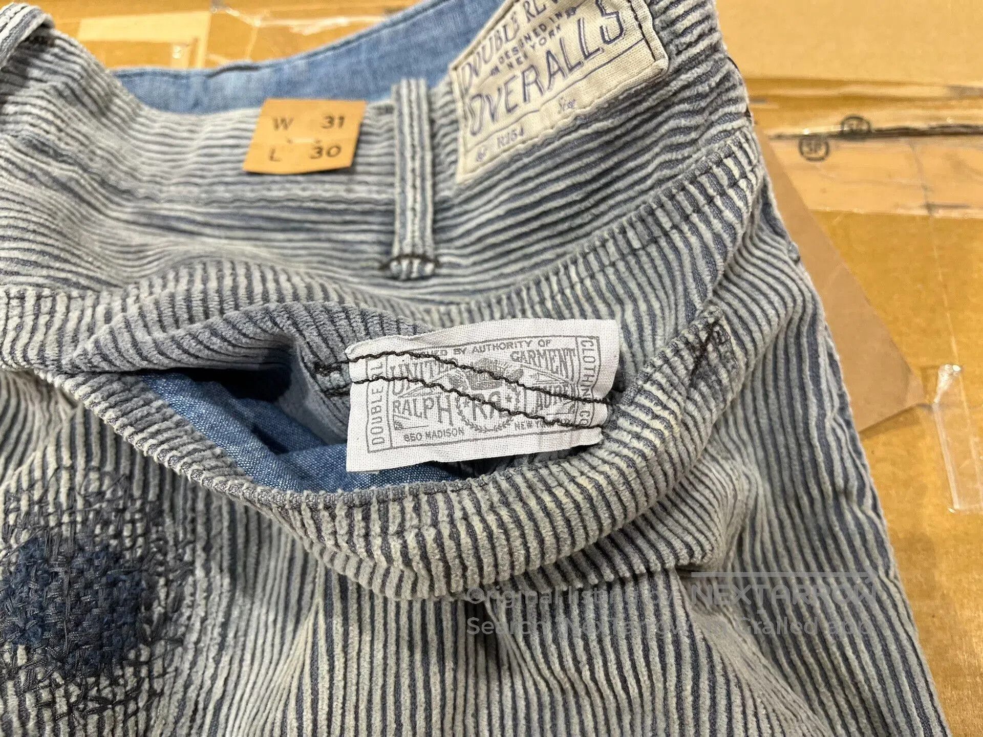 RRL Ralph Lauren rrl patchwork corduroy casual pants. Size US 31 - 5 Thumbnail