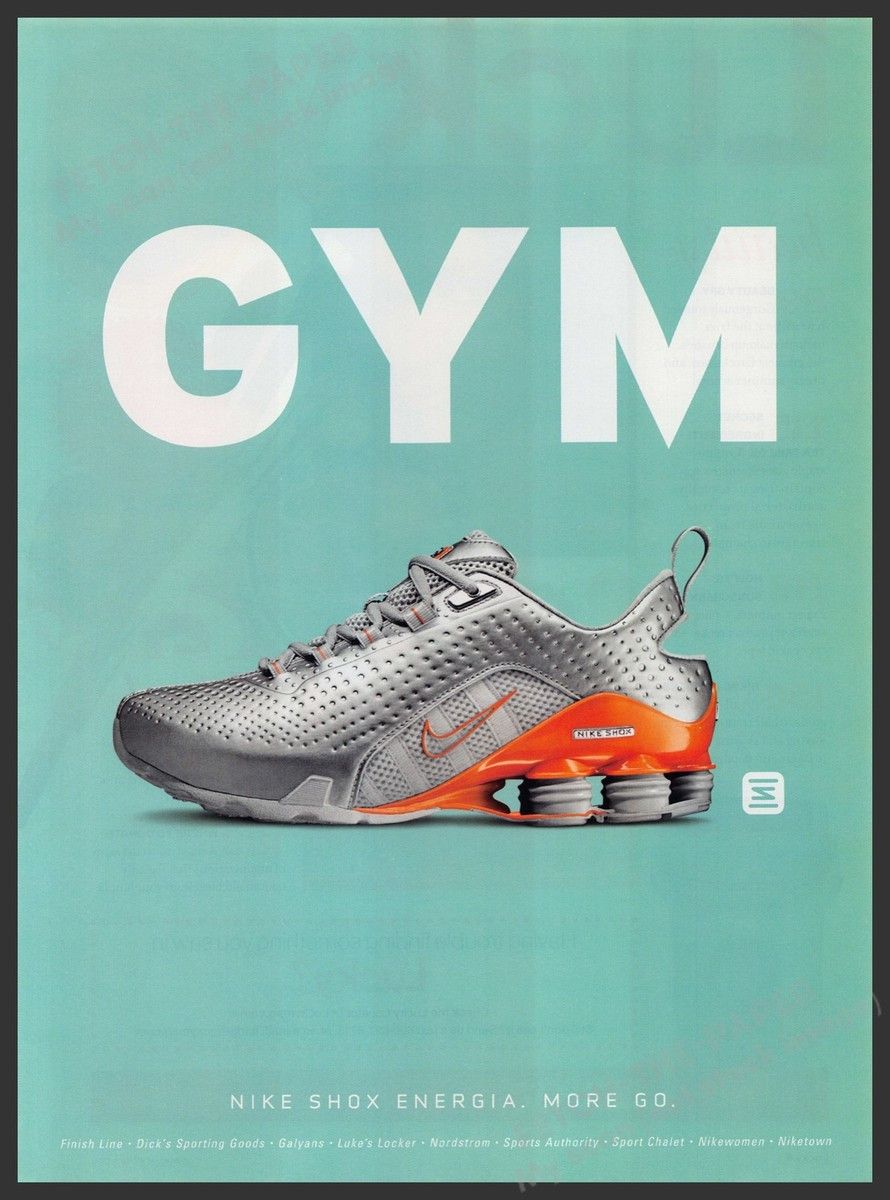 Nike × Vintage 2004 Nike Shox Energia Training Sneakers 2000s 308884-012 7 Size US 7 / IT 37 - 4 Thumbnail