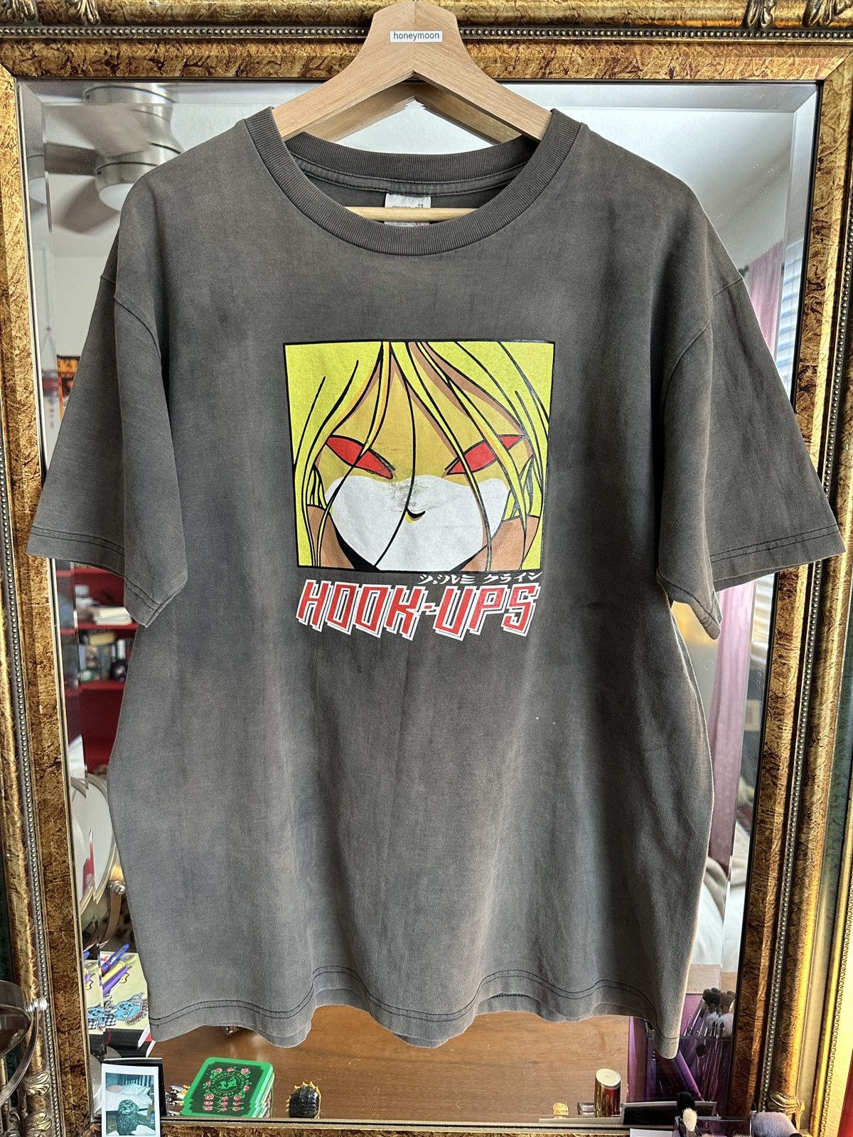 トップス 90s HOOK UPS RED EYES XL 90s Hook-ups Red Eyes Crewneck Size XL - Etsy