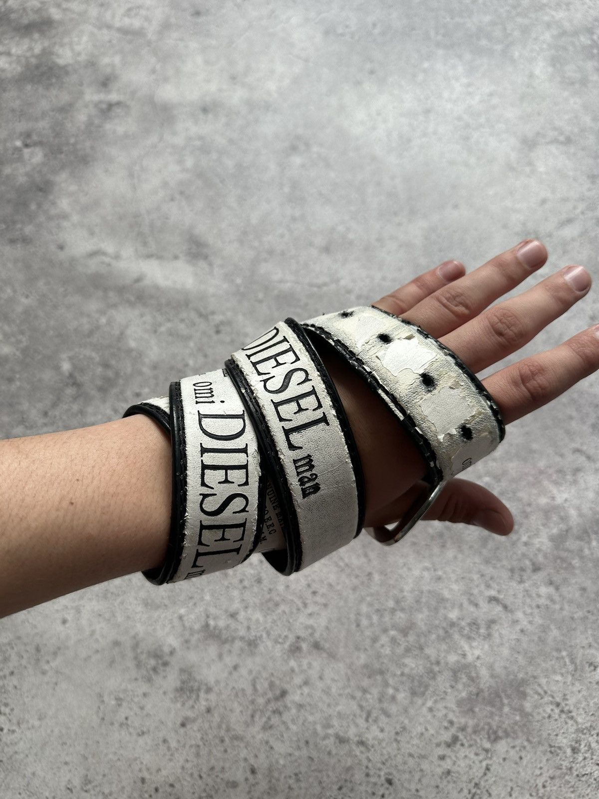 Diesel Diesel Vintage Streetwear Y2k Leather Belt Grailed