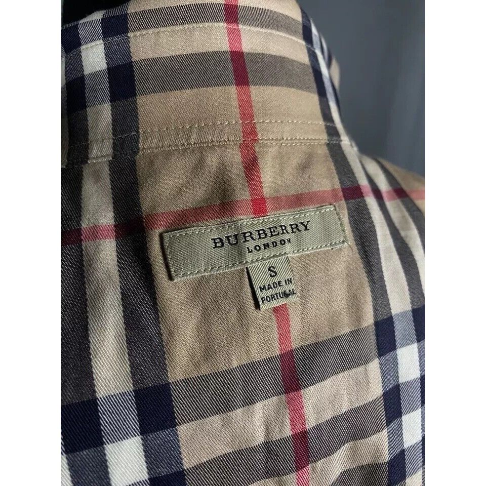 Burberry Burberry Nova Check Women's Beige Shortsleeve Shirt Size S Size S / US 4 / IT 40 - 10 Thumbnail