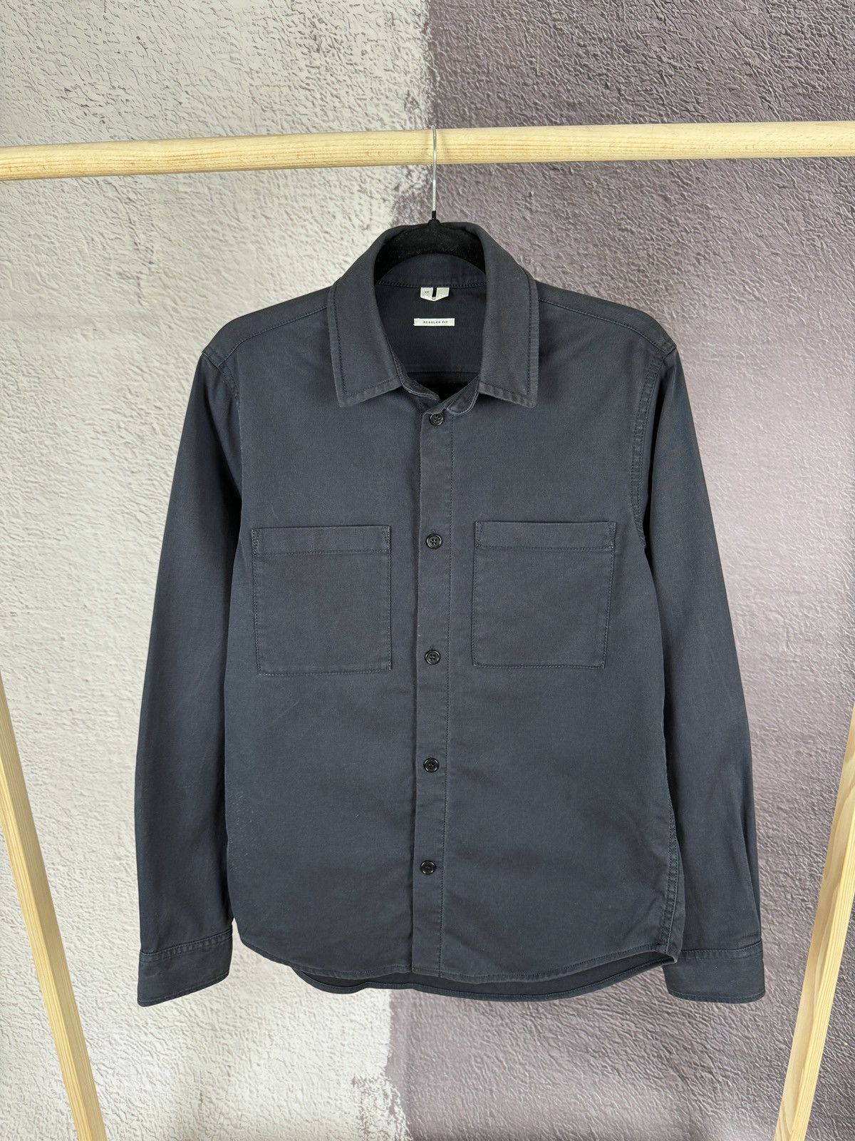 Arket Arket Men cotton twill regular fit military overshirt Size US S / EU 44-46 / 1 - 2 Thumbnail