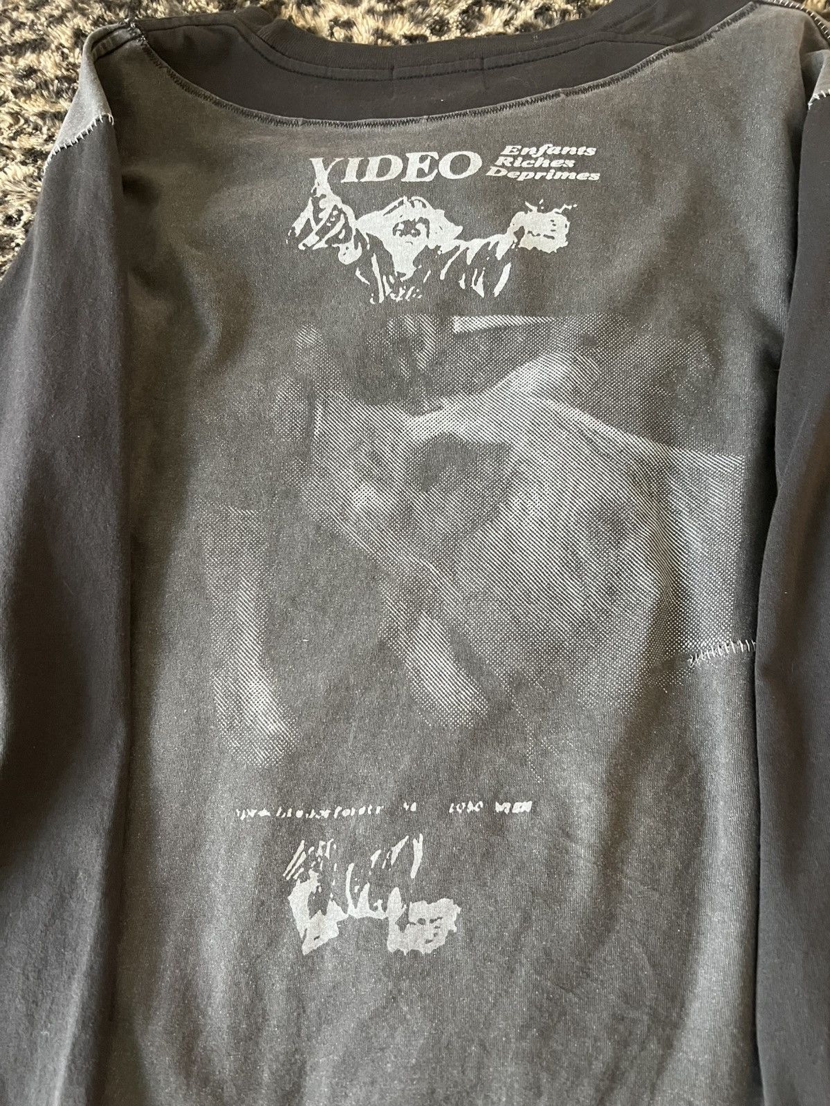 Enfants Riches Deprimes Enfants “Bennys video” assemblage long sleeve Size US M / EU 48-50 / 2 - 5 Thumbnail