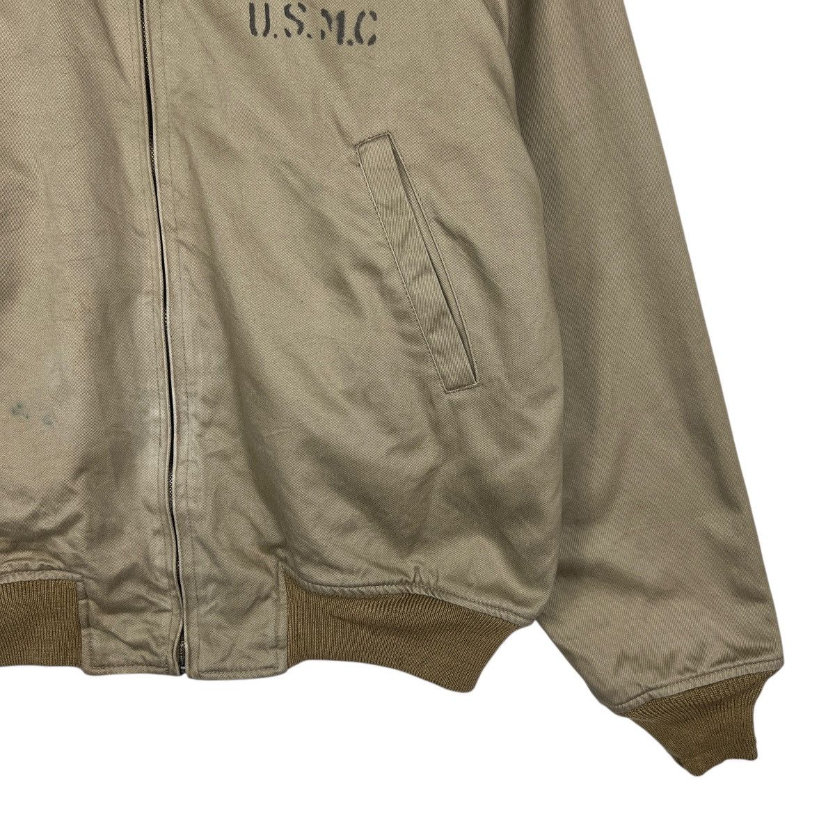 Vintage Houston Tanker Comanders Usmc Us Marines Camp Lejune Jacket Size US M / EU 48-50 / 2 - 6 Thumbnail