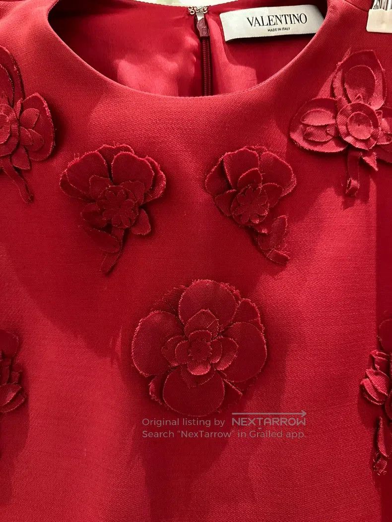 Valentino Valentino Three-dimensional flower skirt Size M / US 6-8 / IT 42-44 - 4 Thumbnail