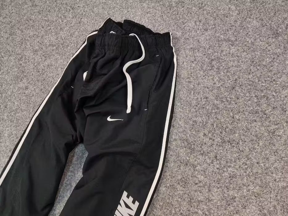Nike Nike Track Vintage Pants Swoosh Y2K Drill Joggers Rare Size US 34 / EU 50 - 4 Thumbnail