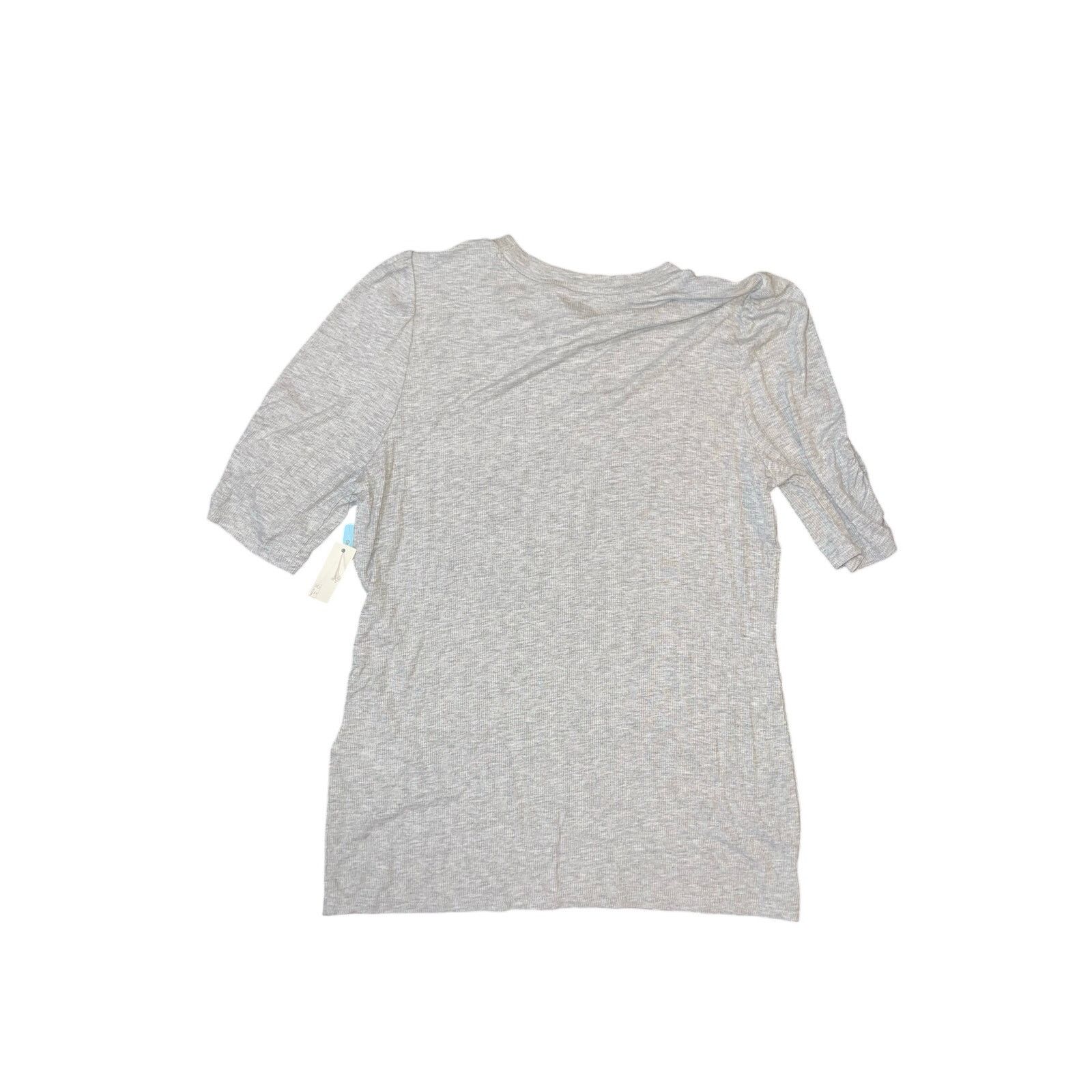 Other Daily Ritual Women's Fine Rib Gathered-Sleeve Mock Neck Top Size M / US 6-8 / IT 42-44 - 2 Thumbnail