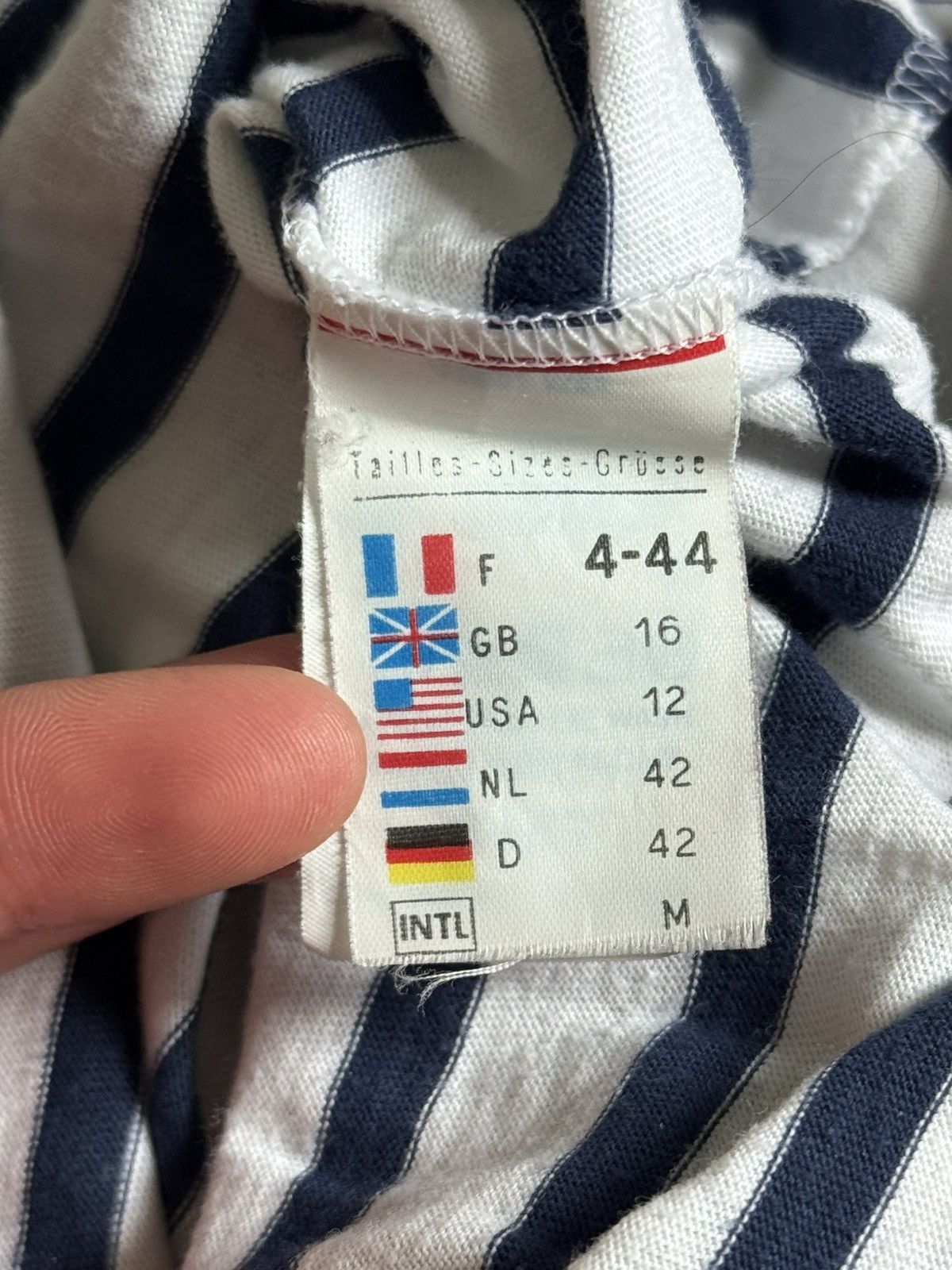 Saint James Saint James USA12/F44 striped long sleeve jumper ASAP ROCKY Size XL / US 12-14 / IT 48-50 - 7 Thumbnail