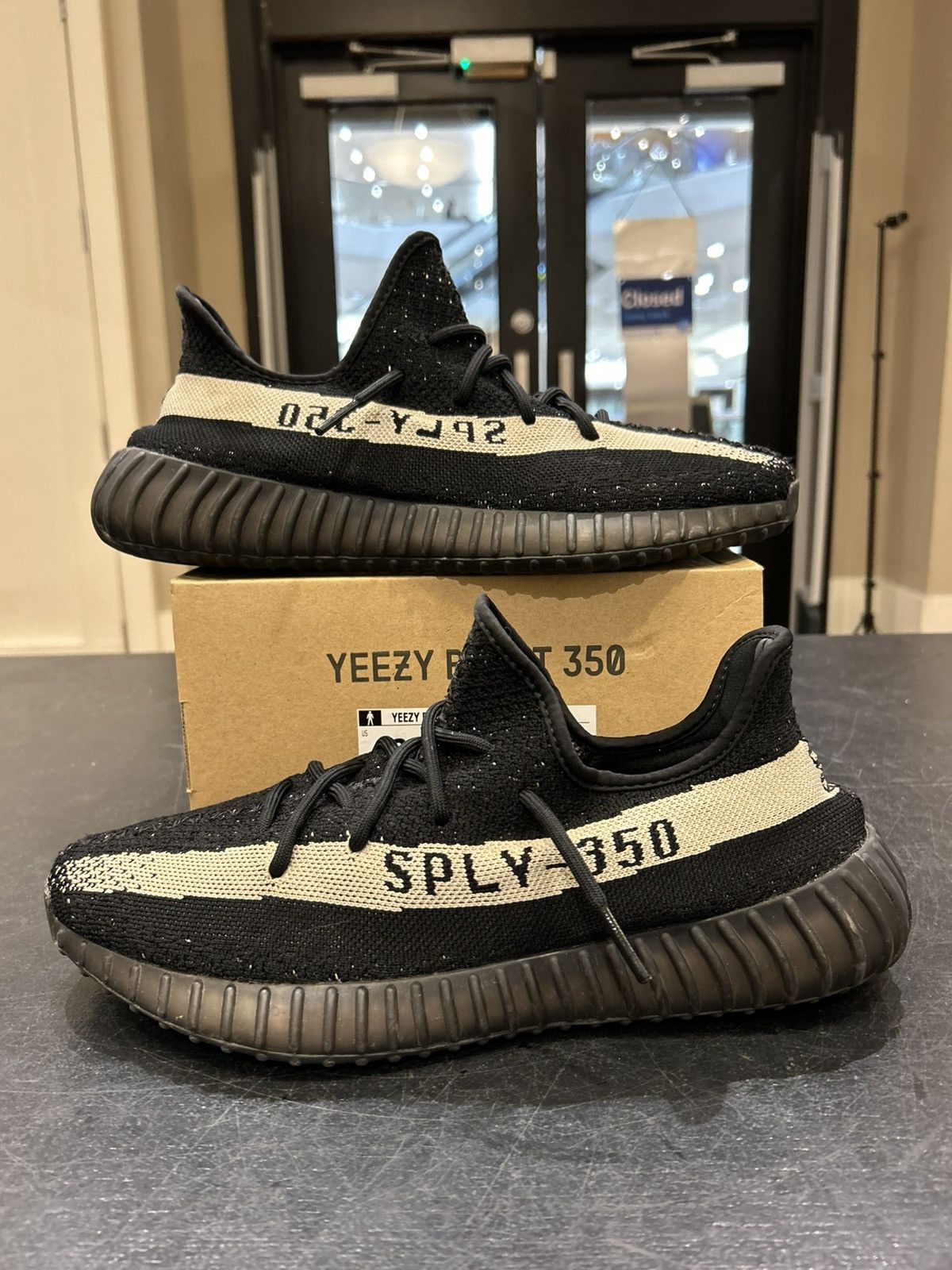 Adidas Adidas Yeezy Boost 350 V2 ‘Oreo’ Size US 12 / EU 45 - 1 Thumbnail