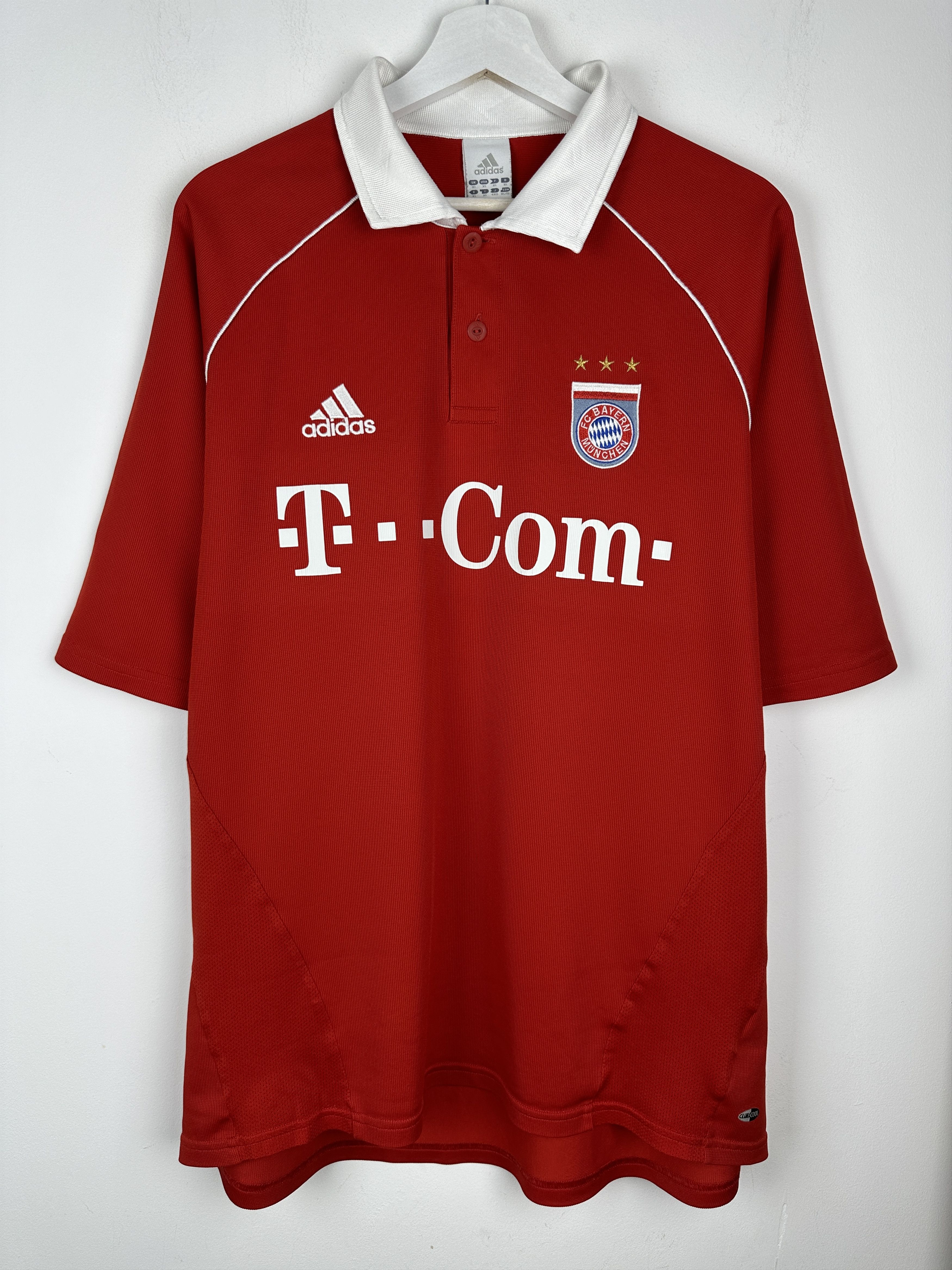 Adidas Bayern Munich 2005 Home Soccer Jersey Football Shirt Size US XL / EU 56 / 4 - 2 Thumbnail