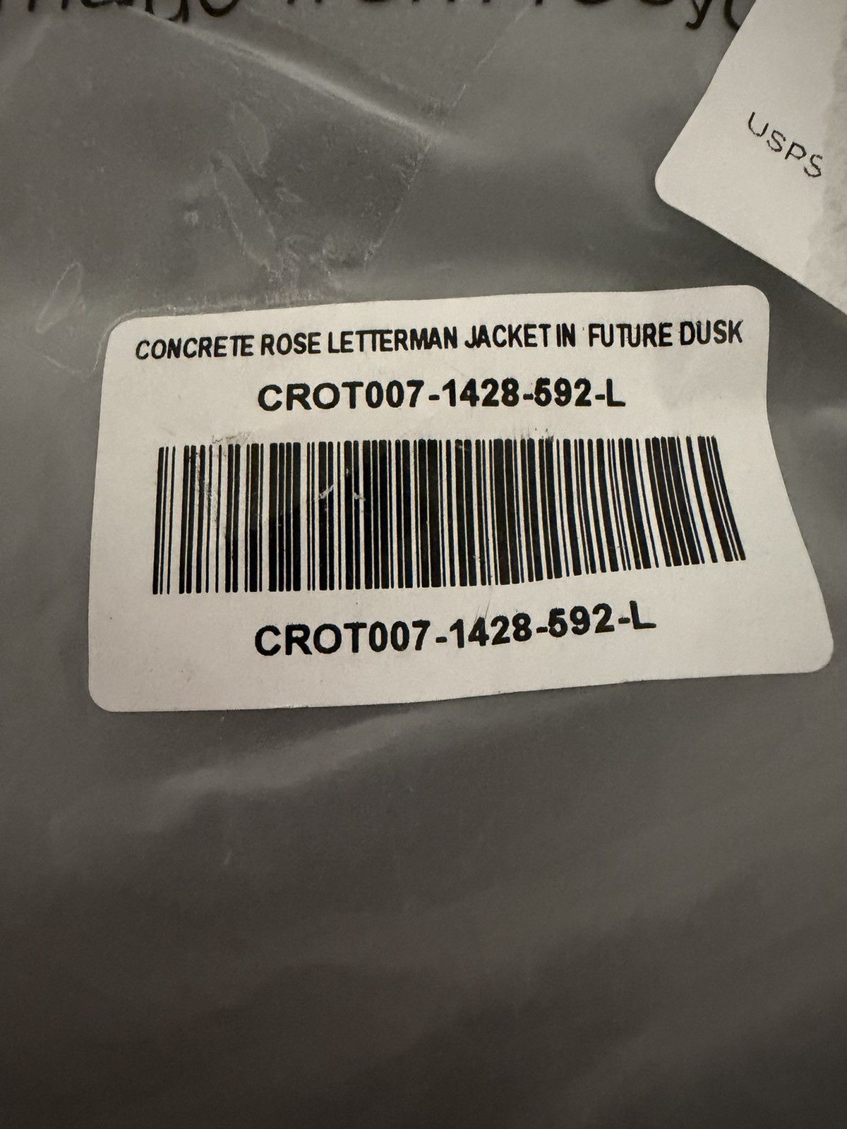 Civil Regime Civil Regime Men’s Concrete Rose Letterman Jacket Size L NWT Size US L / EU 52-54 / 3 - 13 Thumbnail