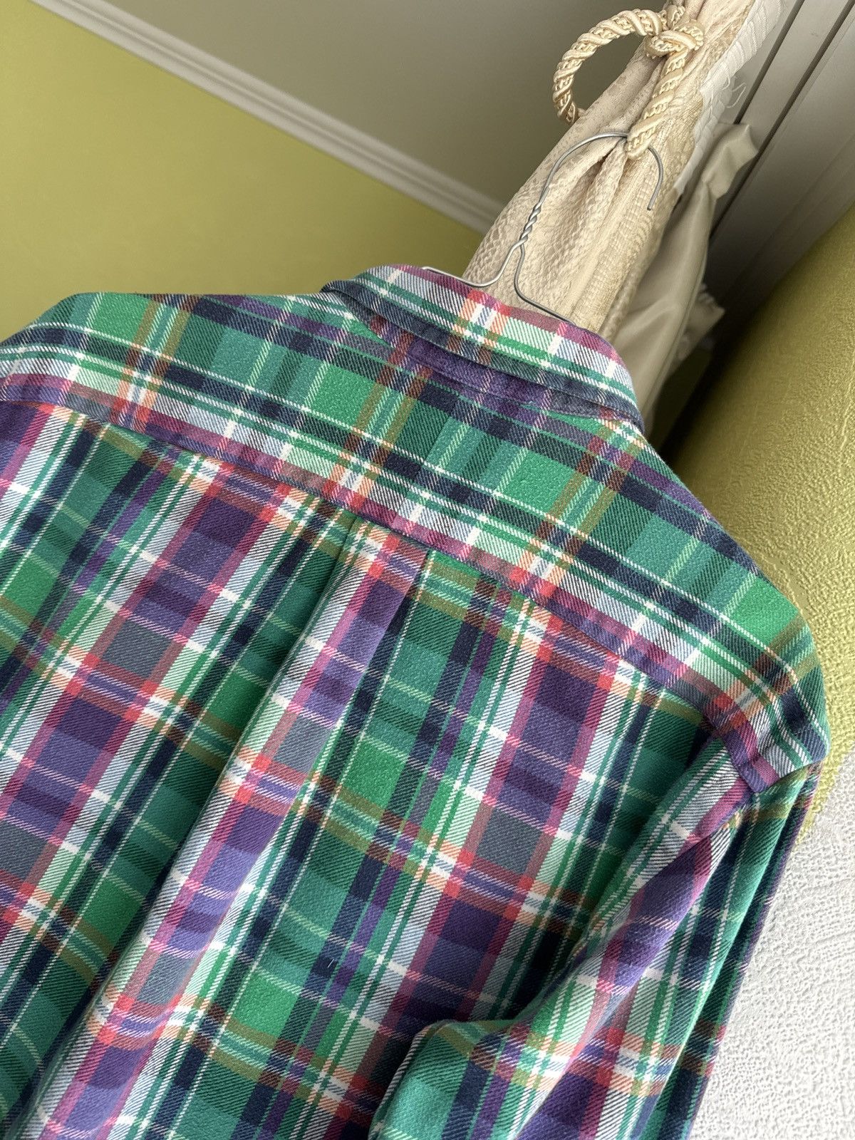 Polo Ralph Lauren Vintage 90s Polo Ralph Lauren Plaid Flannel Shirt Size US M / EU 48-50 / 2 - 12 Thumbnail