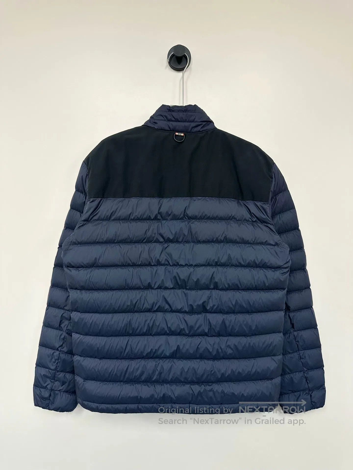 Burberry Burberry Navy Blue Patch Logo Zip-up Down Jacket| Size M / US 6-8 / IT 42-44 - 2 Thumbnail