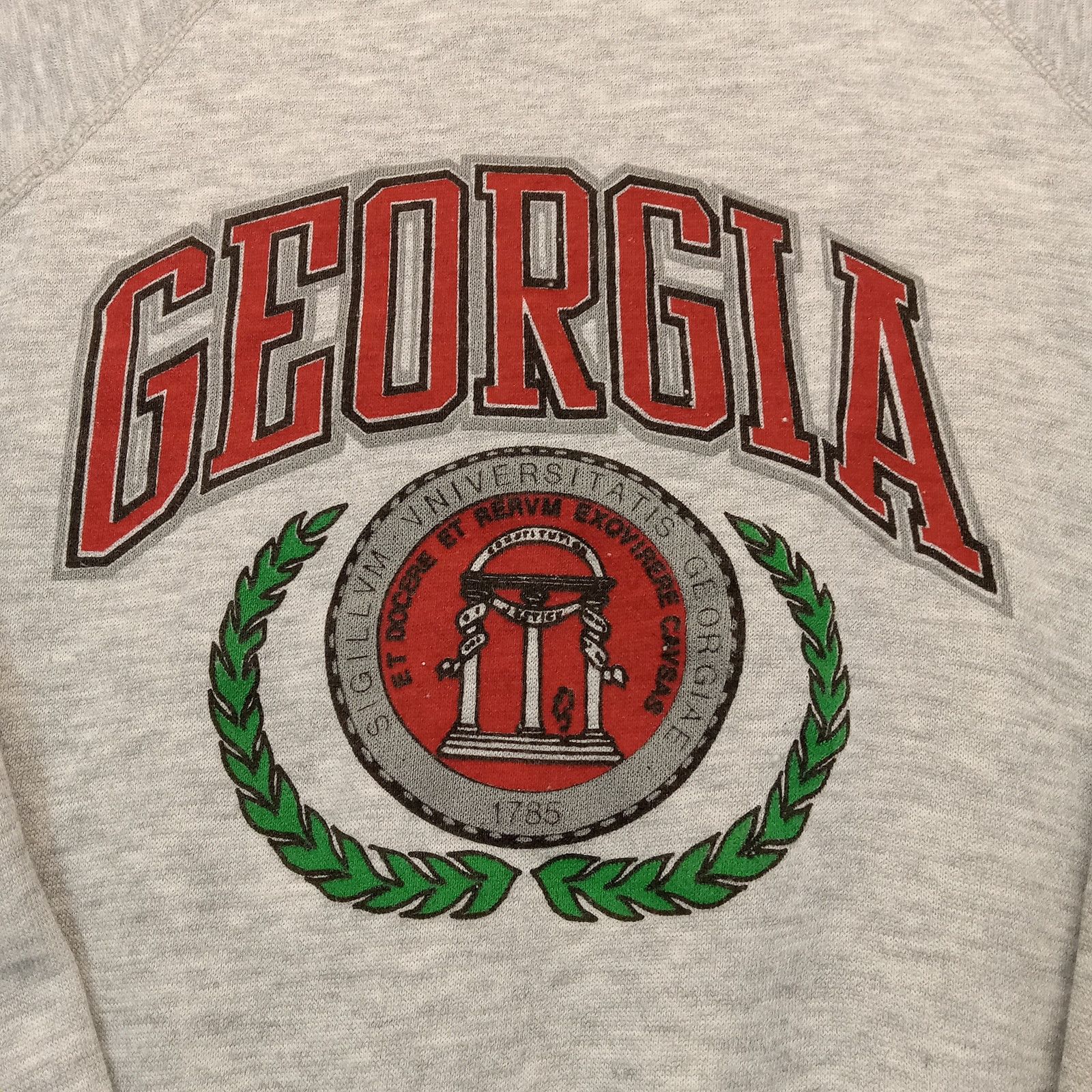 & Other Stories Vintage 90's University Of Georgia Sweatshirt S Men's Gray Size US S / EU 44-46 / 1 - 3 Thumbnail