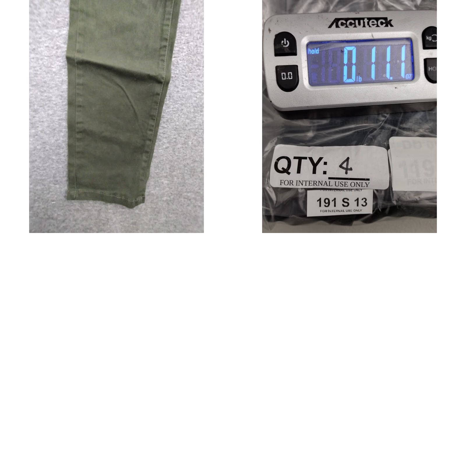Buffalo David Bitton Buffalo David Bitton Jeans Olive Green Skinny Stretch 4 Women's Jeans 28 Inseam 5-Pocket Mid Rise Denim Size 27" / US 4 / IT 40 - 8 Thumbnail